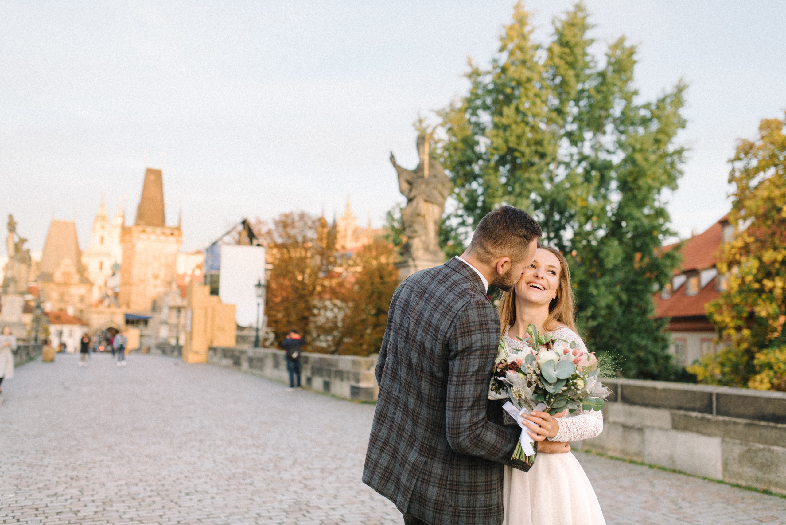 Свадебная съемка в Праге. FOTOGRAF Ryzhykova Valentyna Kraków Polska