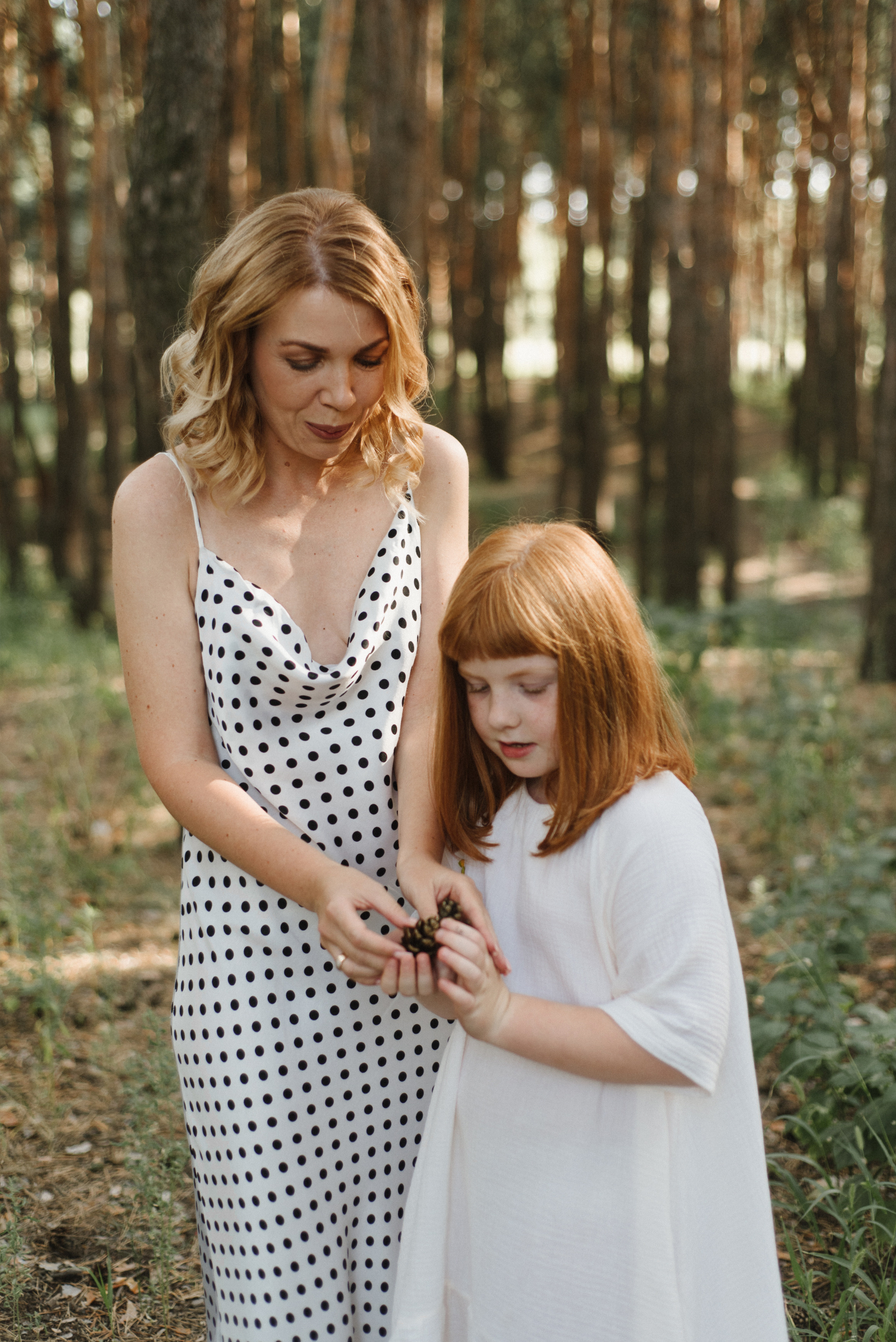Семейная фотосессия в лесу. FOTOGRAF Ryzhykova Valentyna Kraków Polska