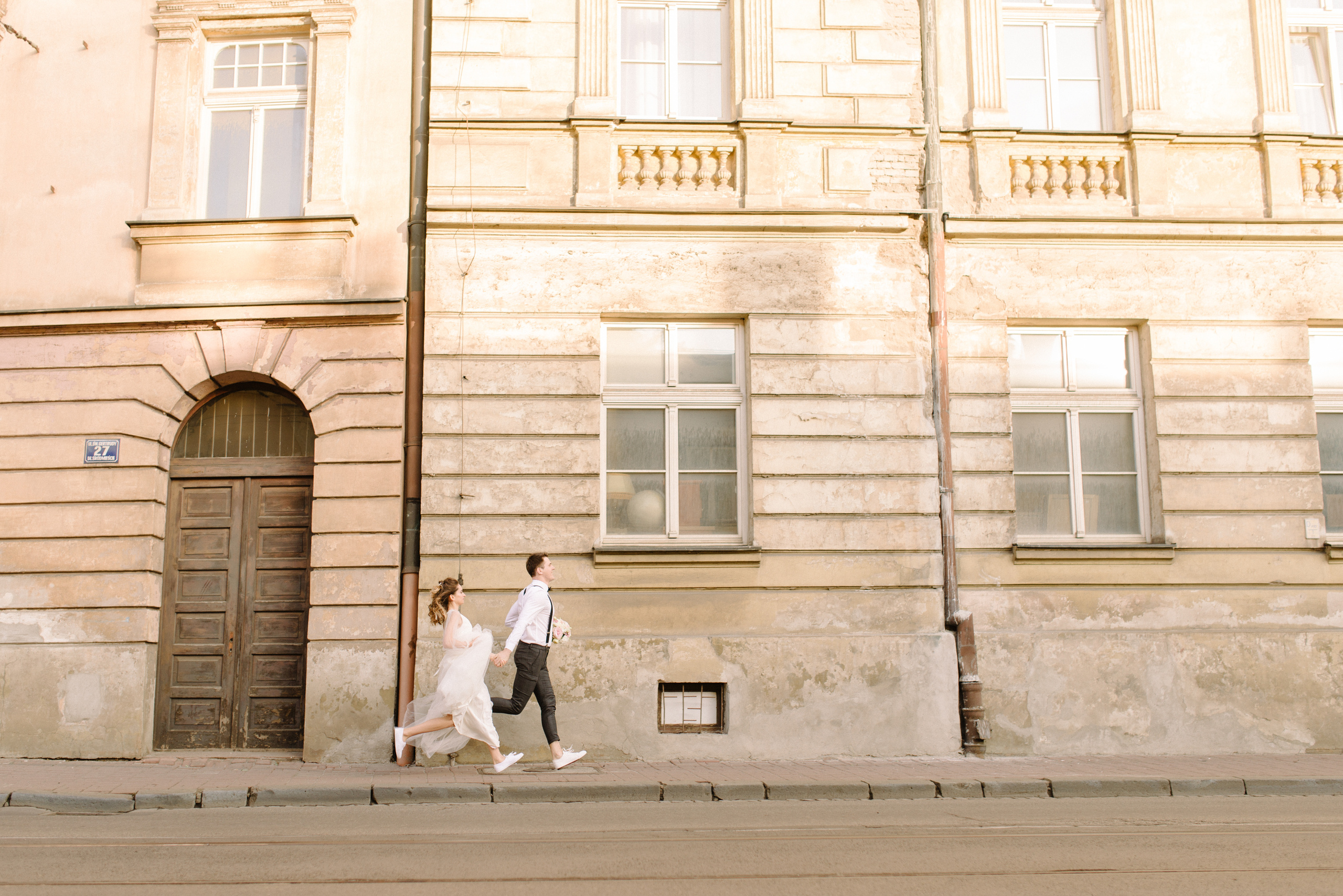 Свадебная съемка в Кракове. FOTOGRAF Ryzhykova Valentyna Kraków Polska