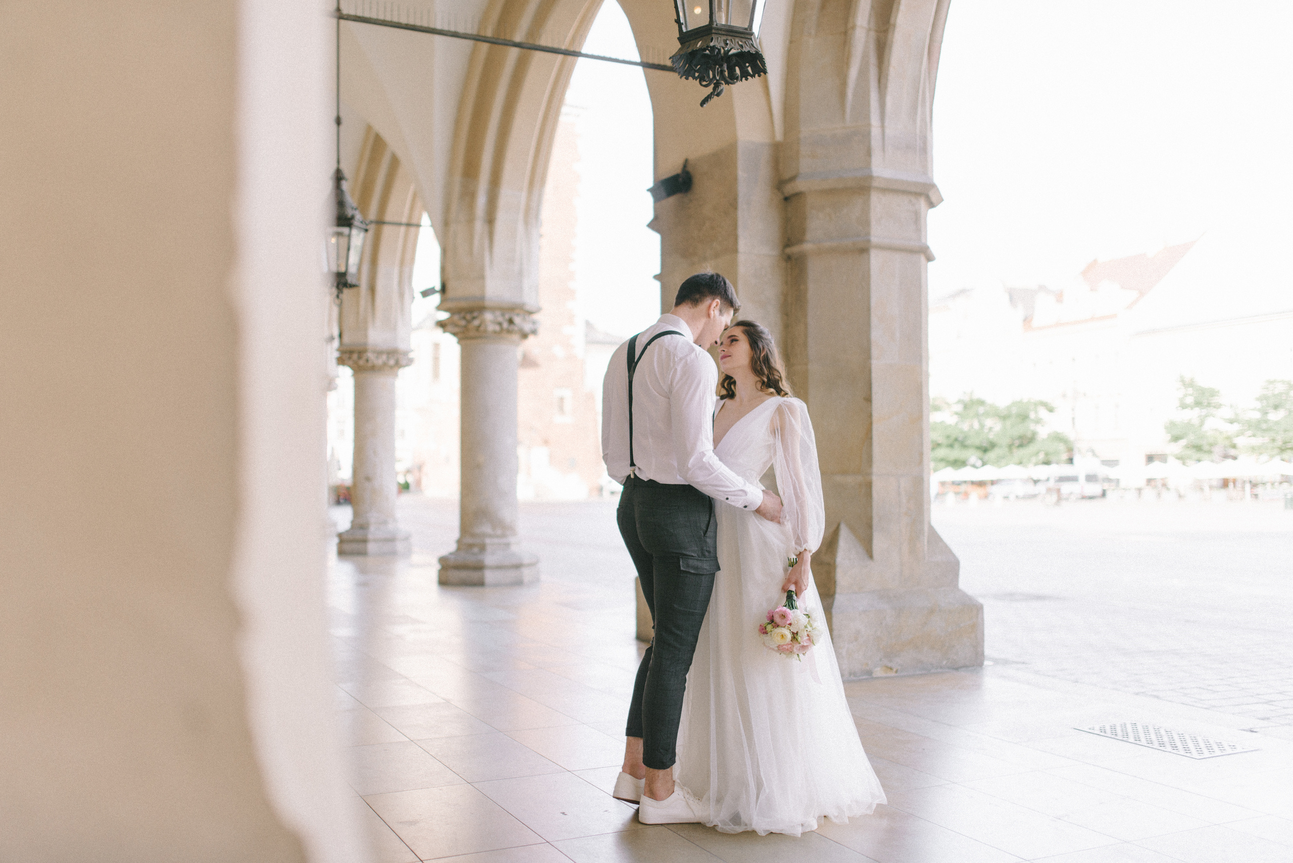 Свадебная съемка в Кракове. FOTOGRAF Ryzhykova Valentyna Kraków Polska