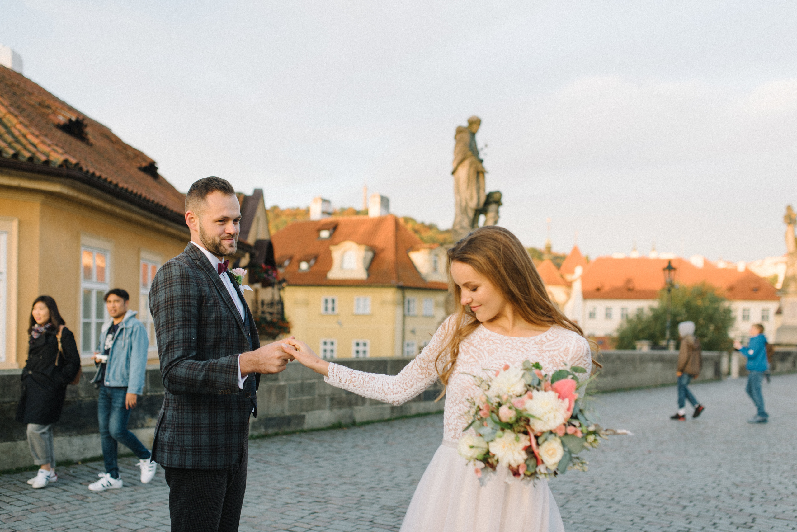 Свадебная съемка в Праге. FOTOGRAF Ryzhykova Valentyna Kraków Polska