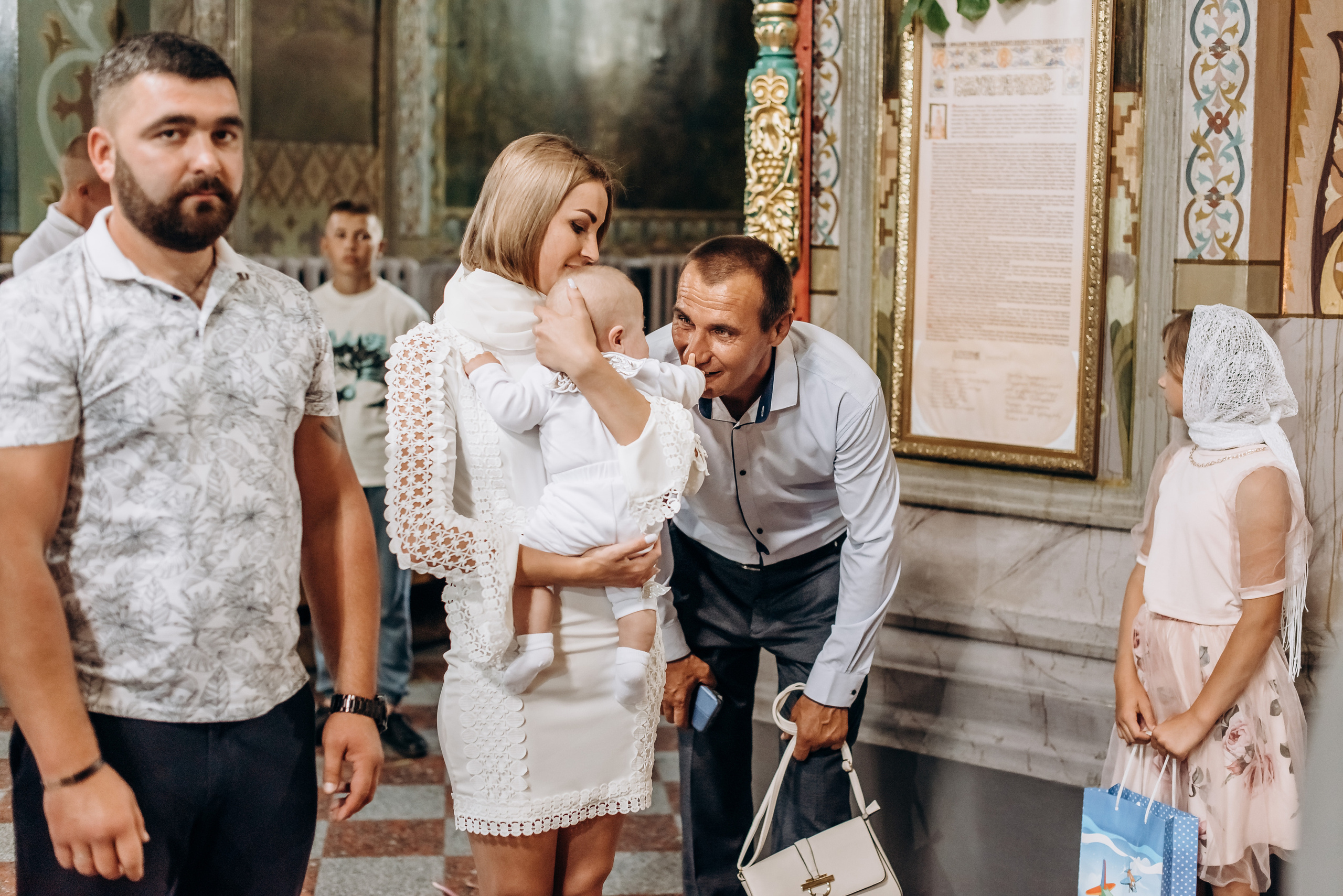 Хрещення Дем"яна. Весільний та сімейний фотограф Україна