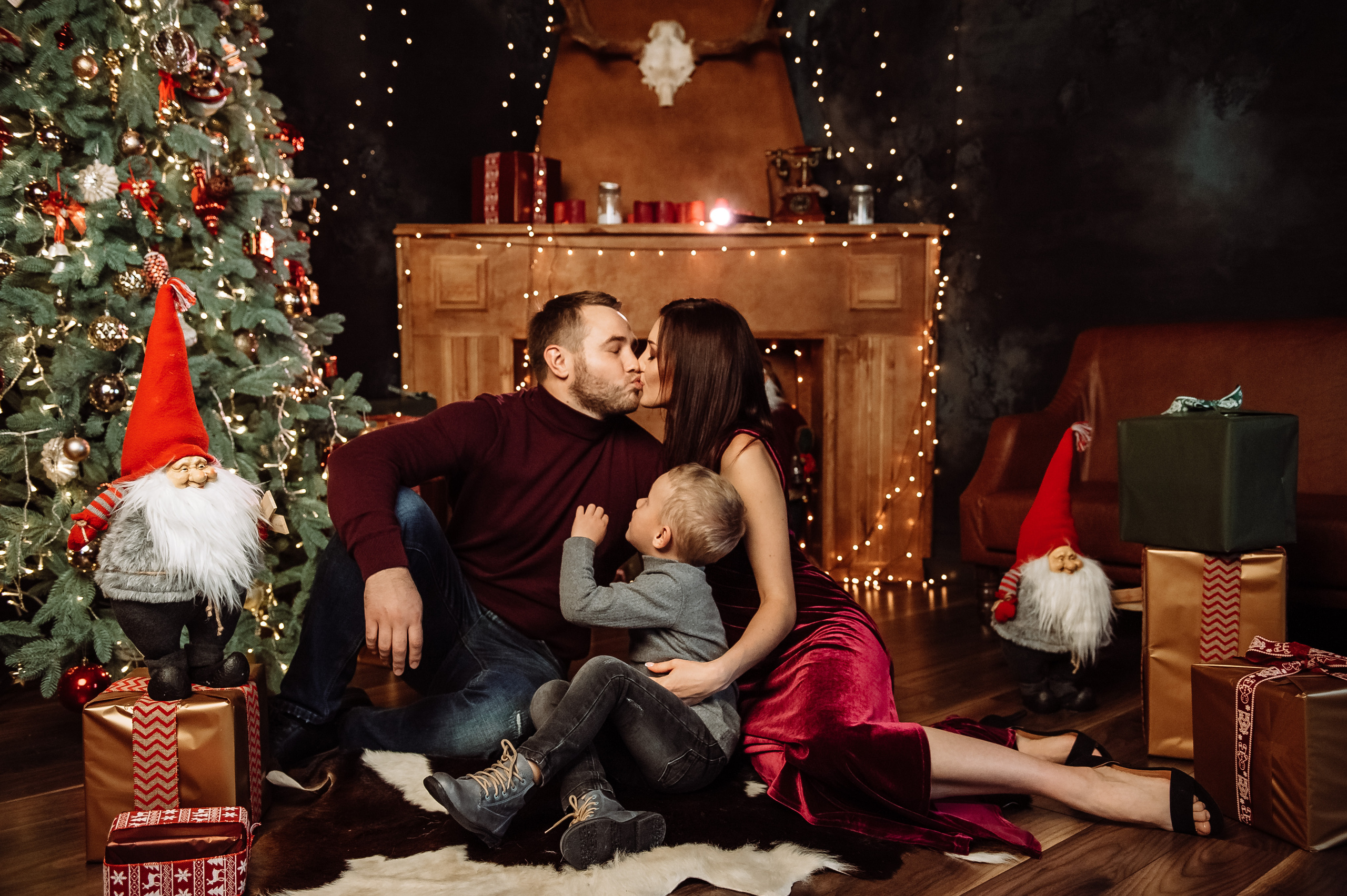 Новорічна та сімейн фотосесія. Весільний та сімейний фотограф Україна