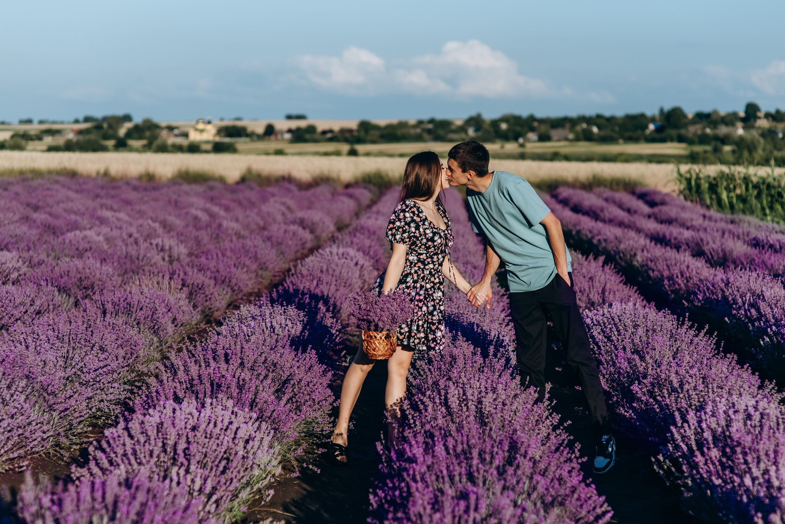 Таня і Діма лаванда. Весільний та сімейний фотограф Україна