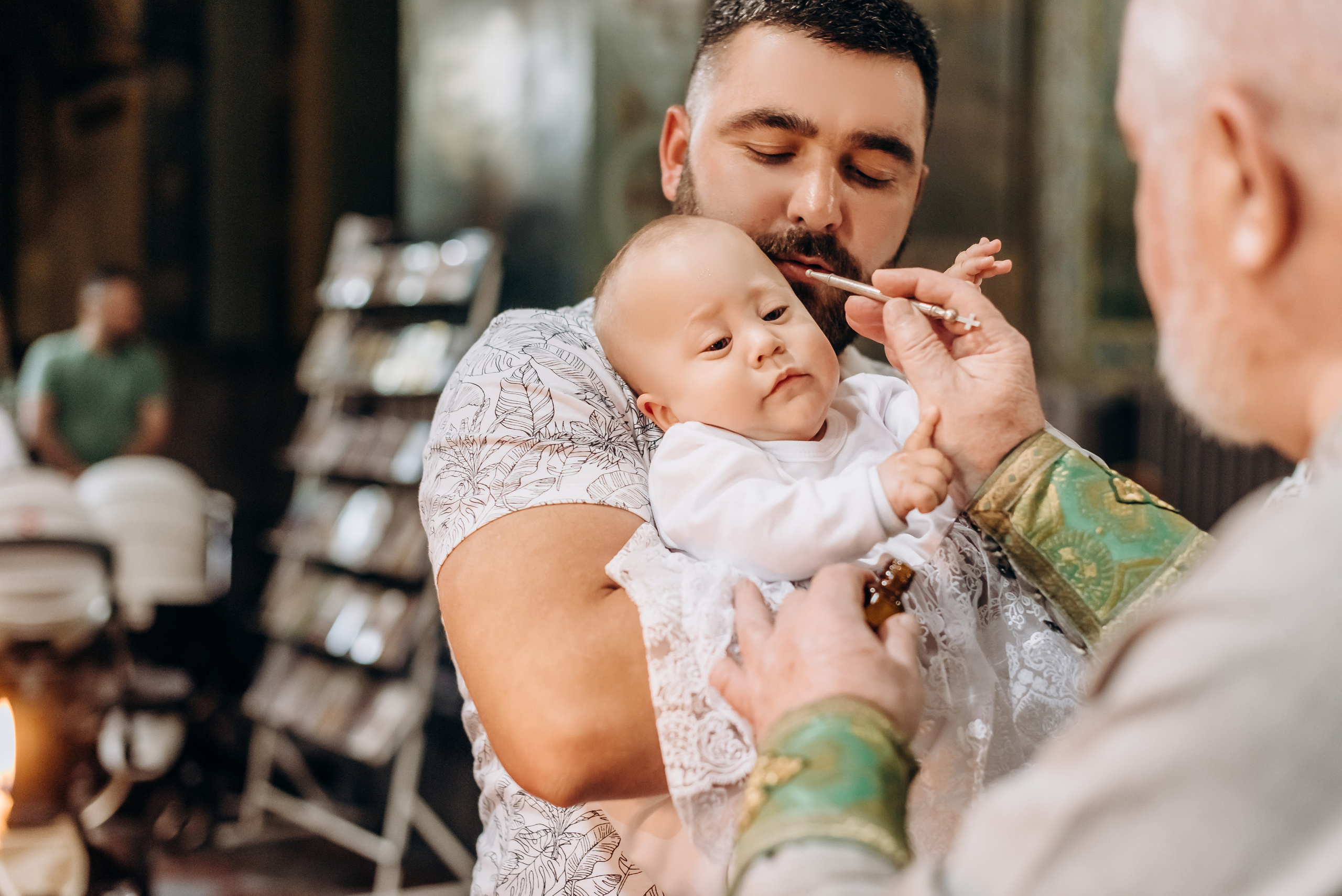 Хрещення Дем"яна. Весільний та сімейний фотограф Україна
