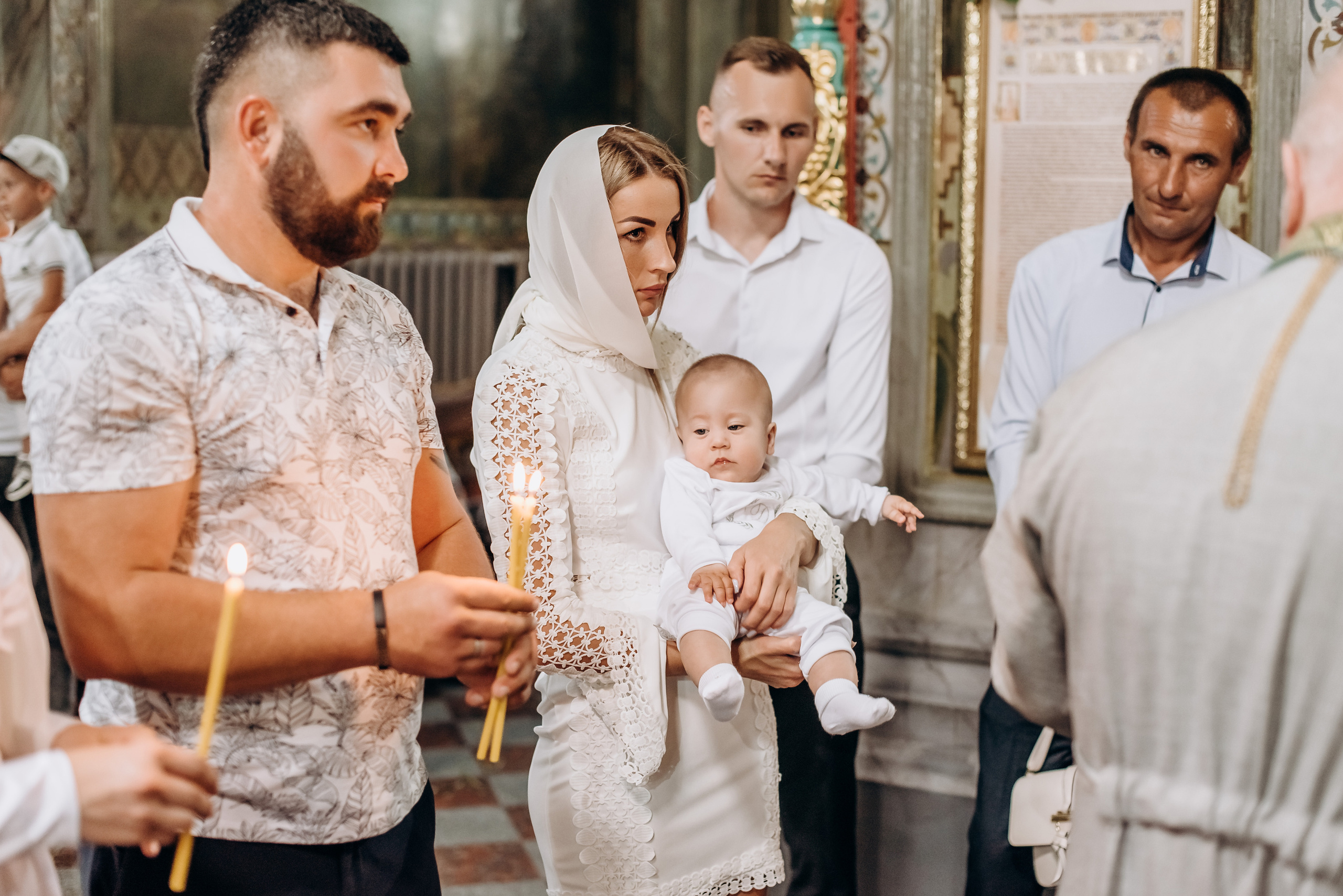 Хрещення Дем"яна. Весільний та сімейний фотограф Україна