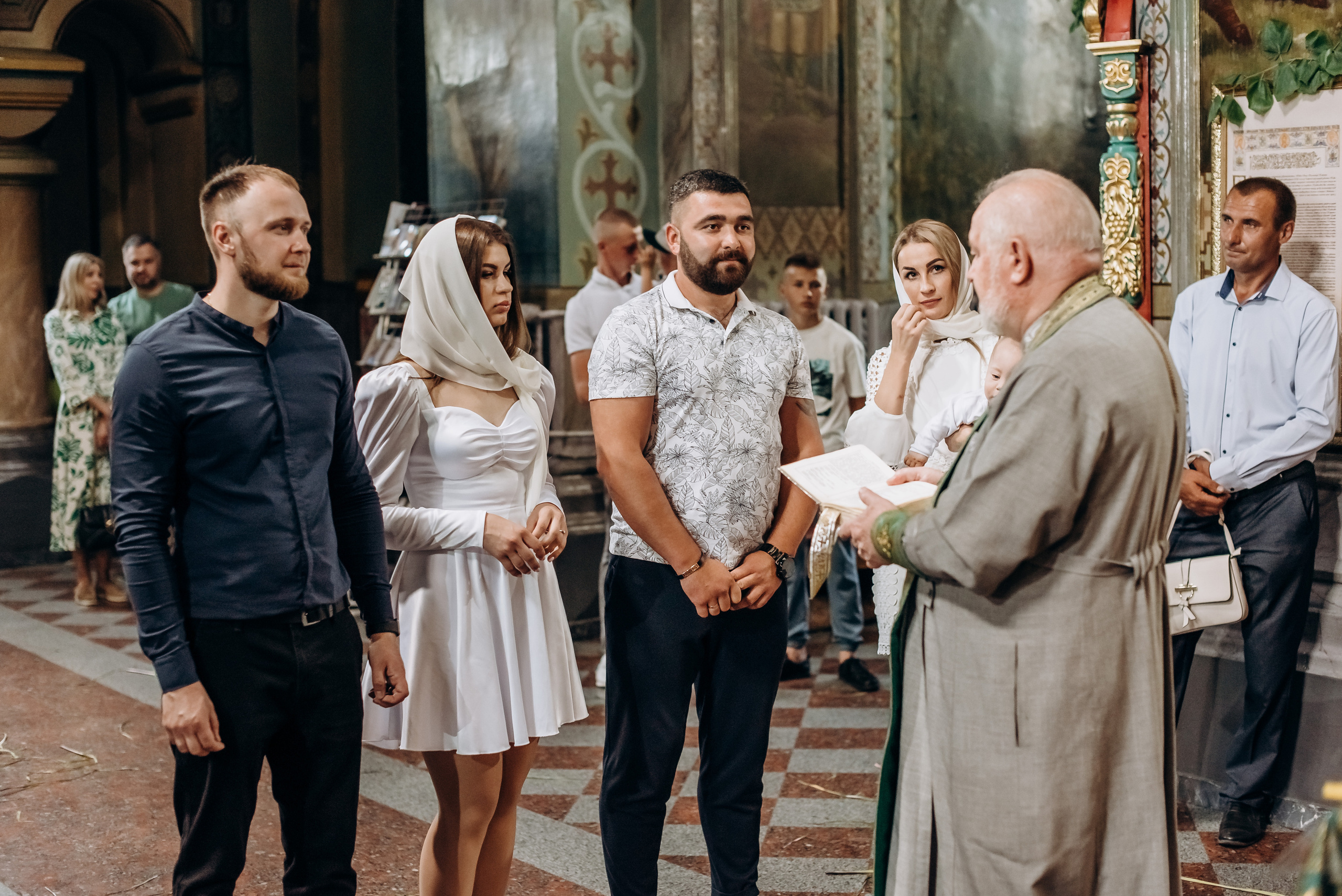 Хрещення Дем"яна. Весільний та сімейний фотограф Україна