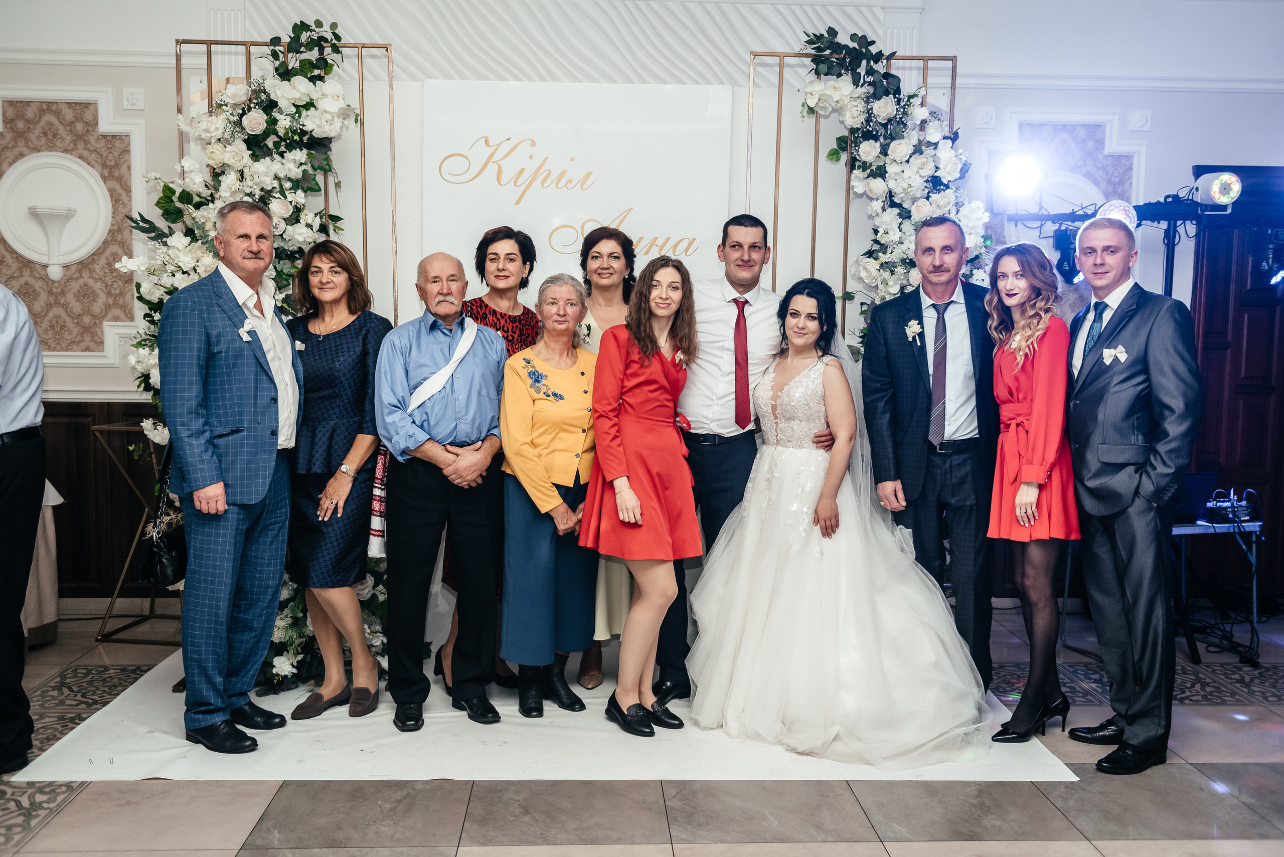 Аня та Кирил весілля. Весільний та сімейний фотограф Україна