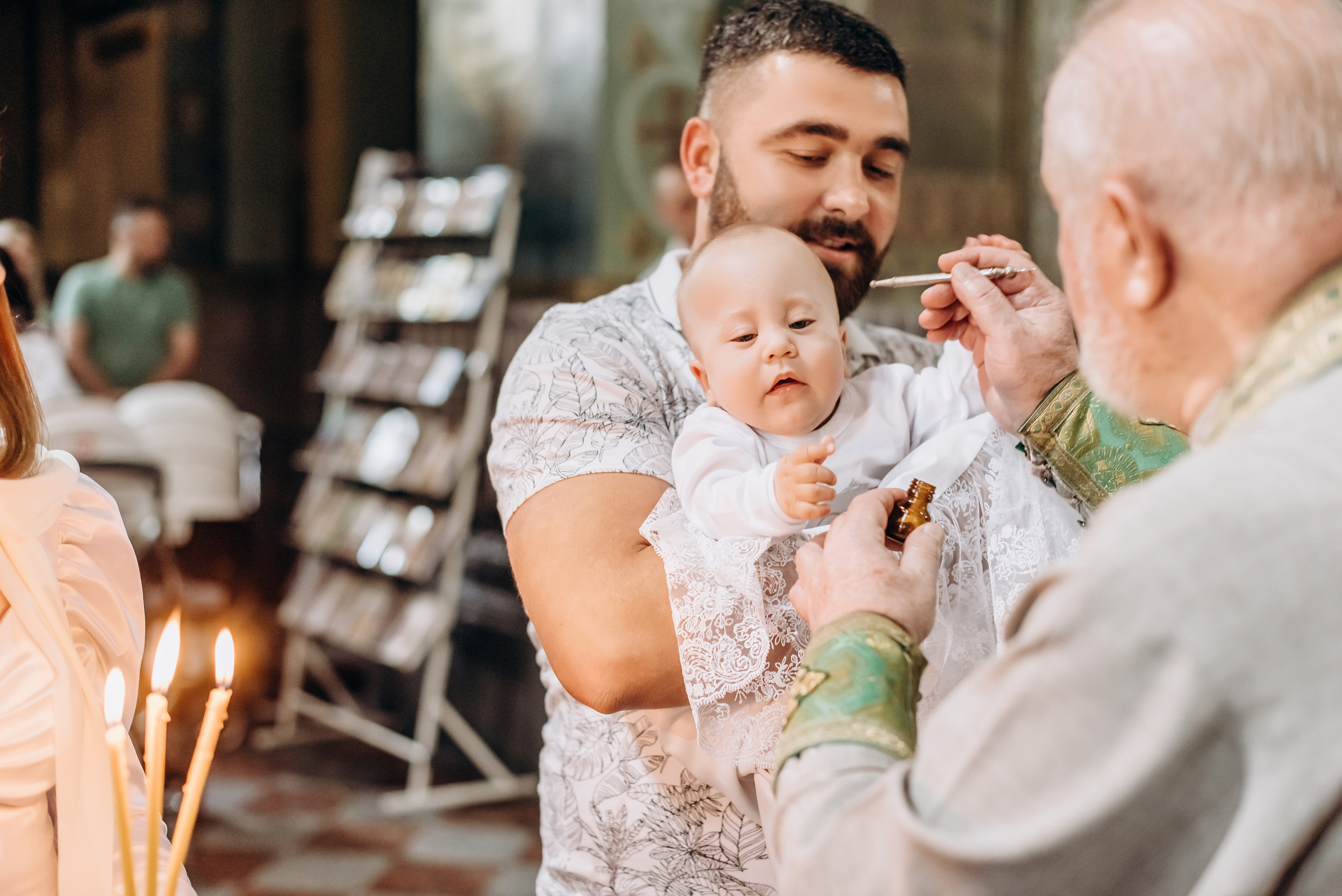 Хрещення Дем"яна. Весільний та сімейний фотограф Україна