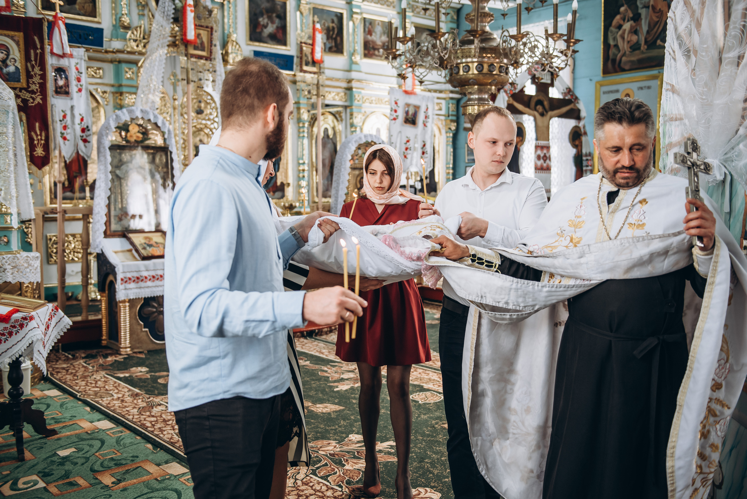 Таінство хрещення. Весільний та сімейний фотограф Україна