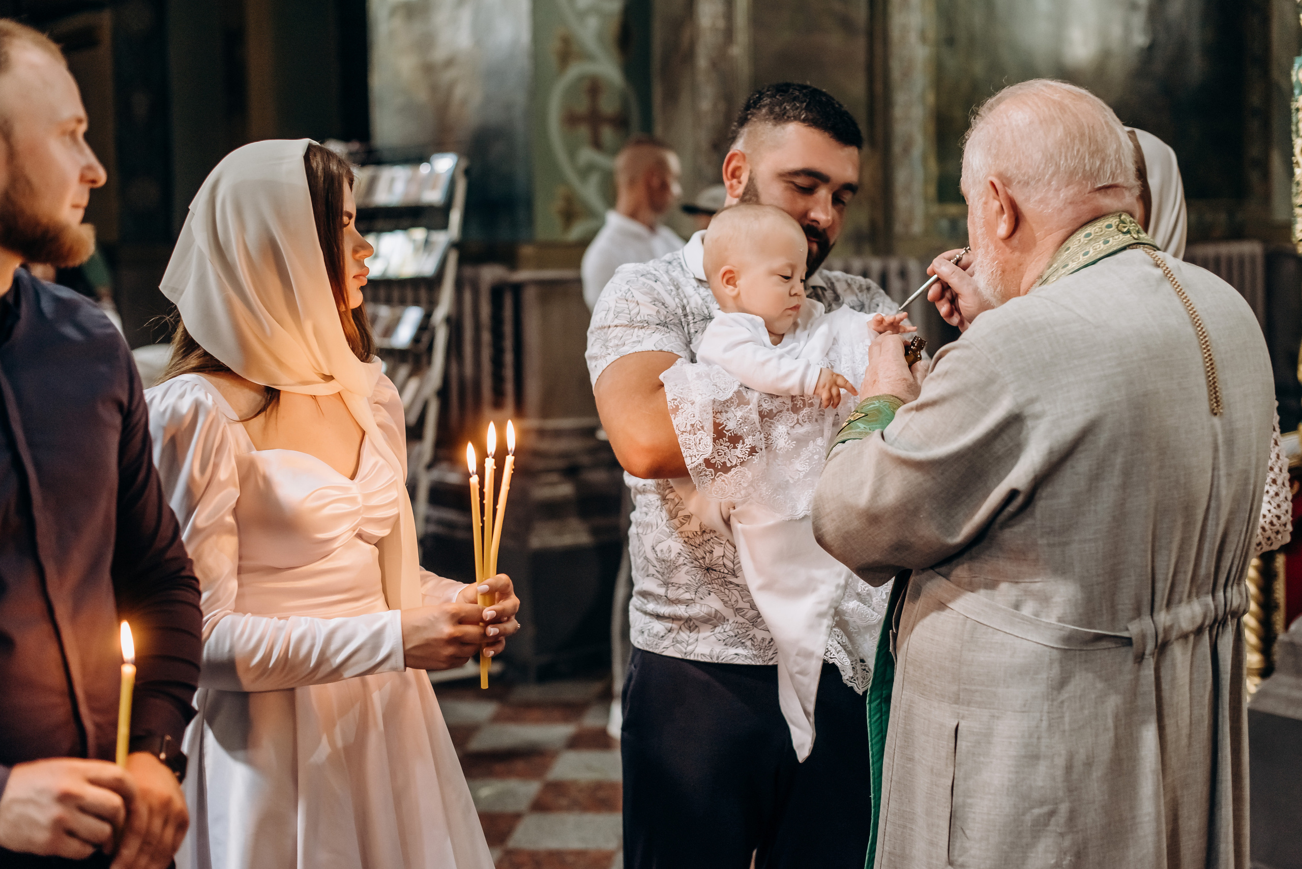 Хрещення Дем"яна. Весільний та сімейний фотограф Україна