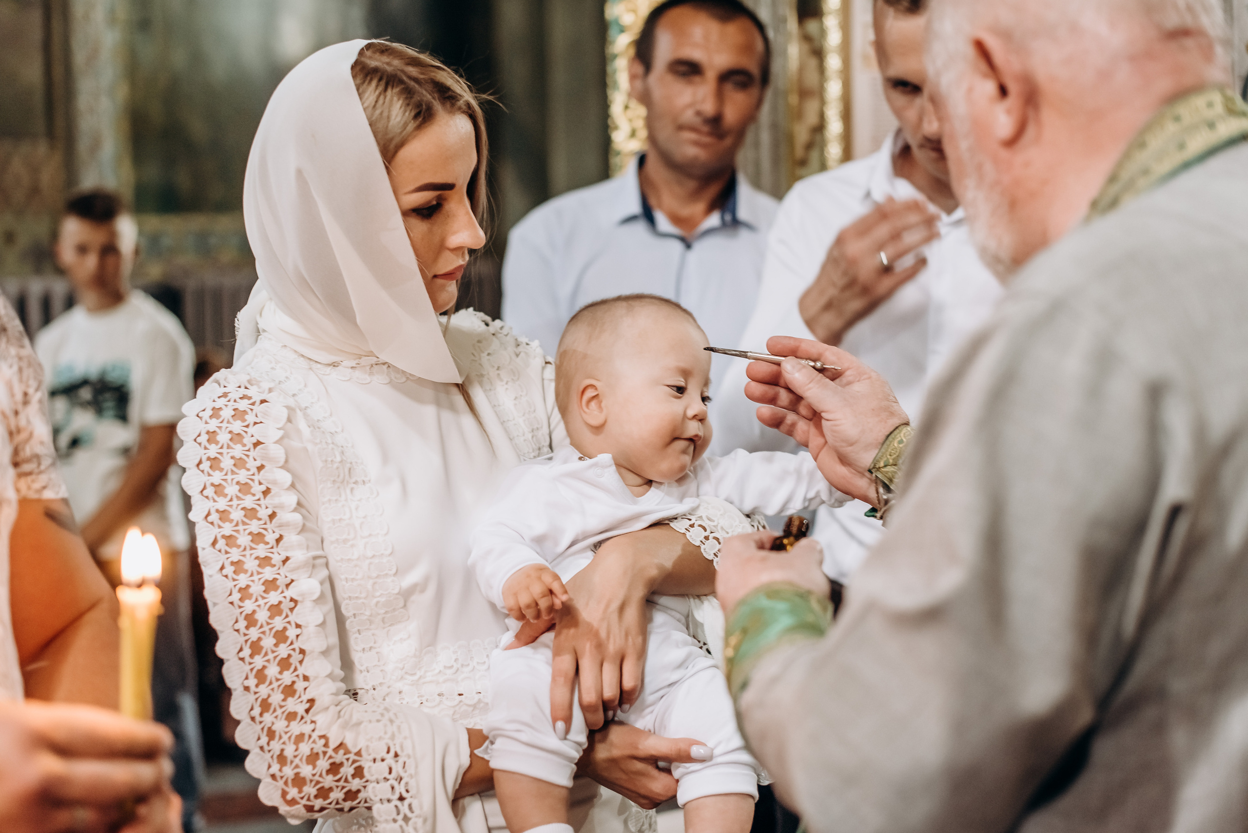 Хрещення Дем"яна. Весільний та сімейний фотограф Україна