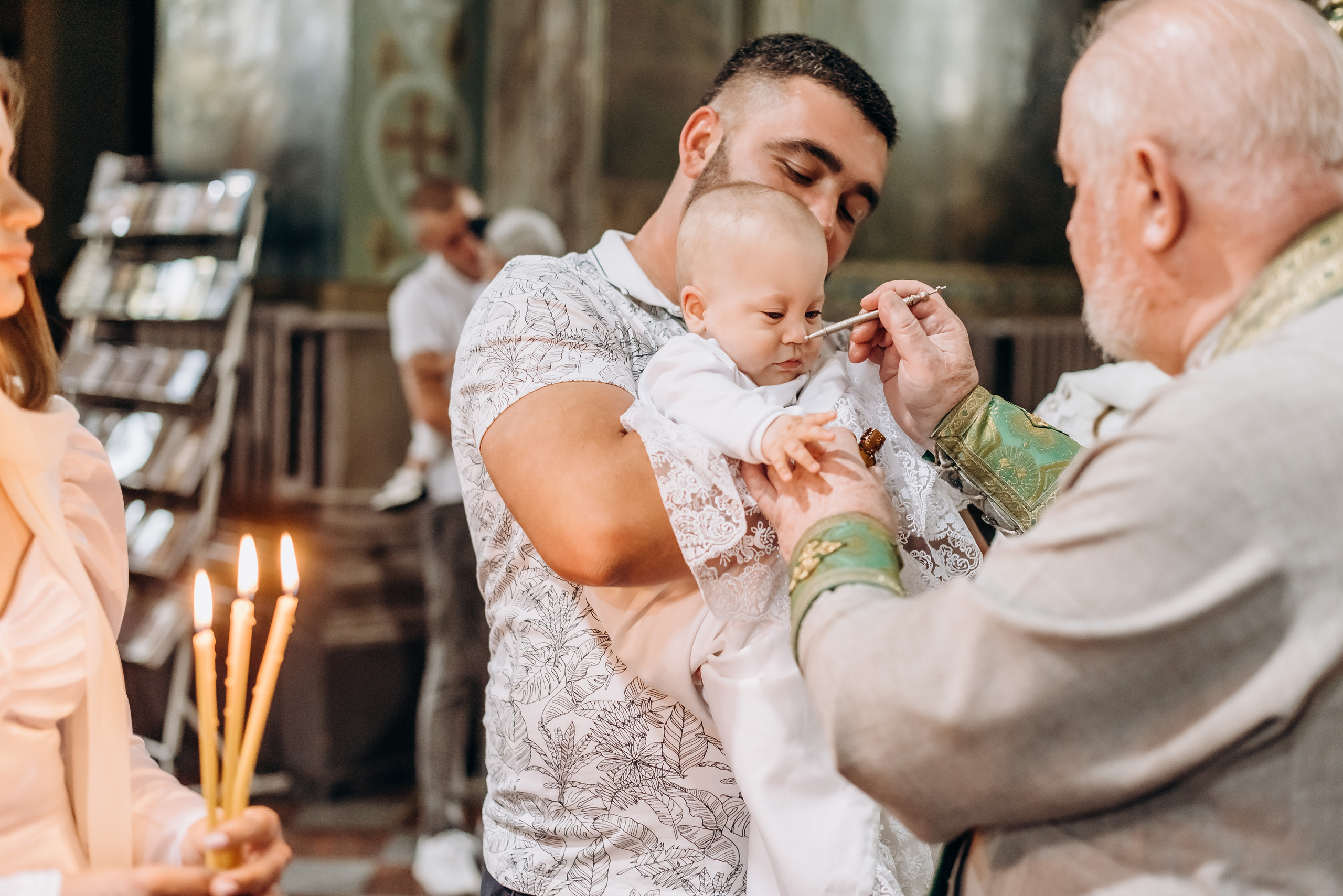 Хрещення Дем"яна. Весільний та сімейний фотограф Україна