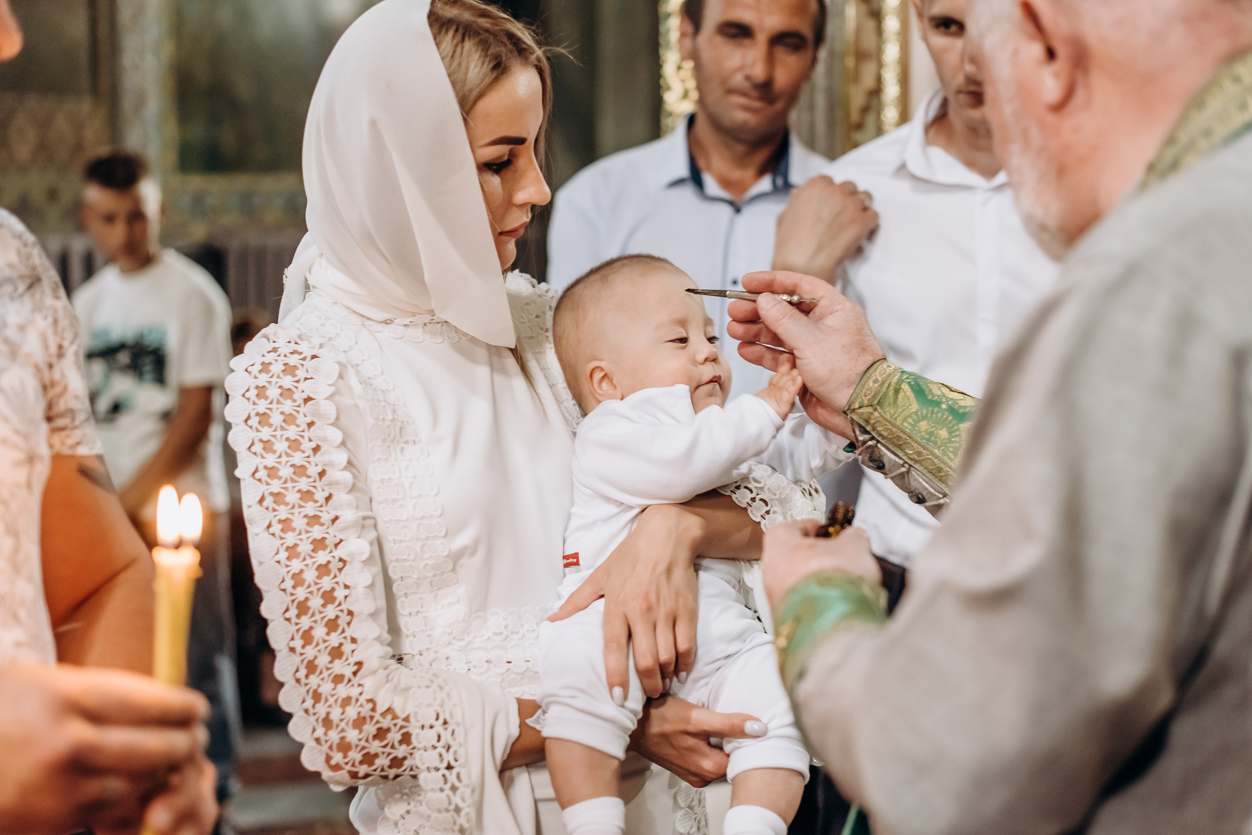 Хрещення Дем"яна. Весільний та сімейний фотограф Україна