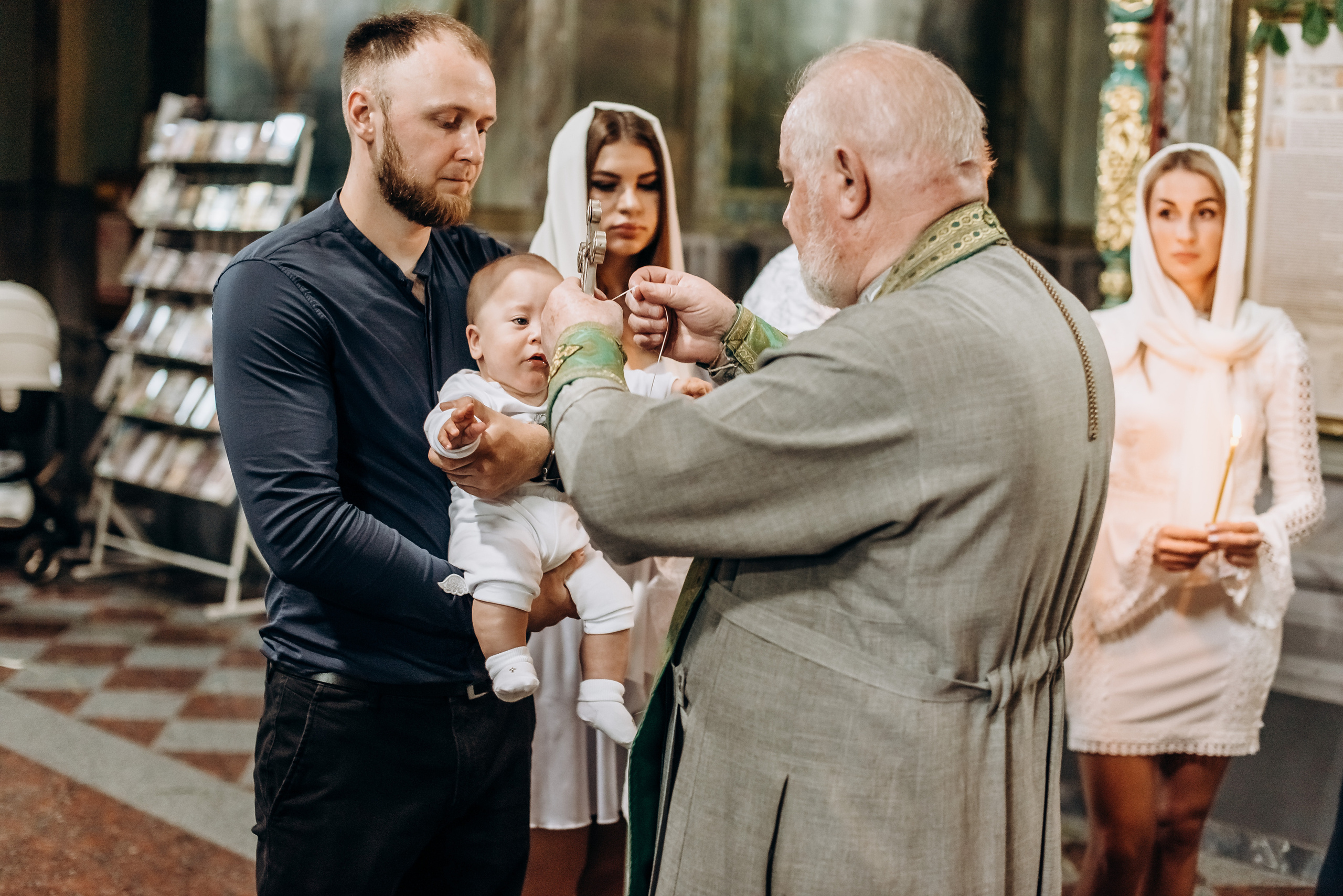 Хрещення Дем"яна. Весільний та сімейний фотограф Україна