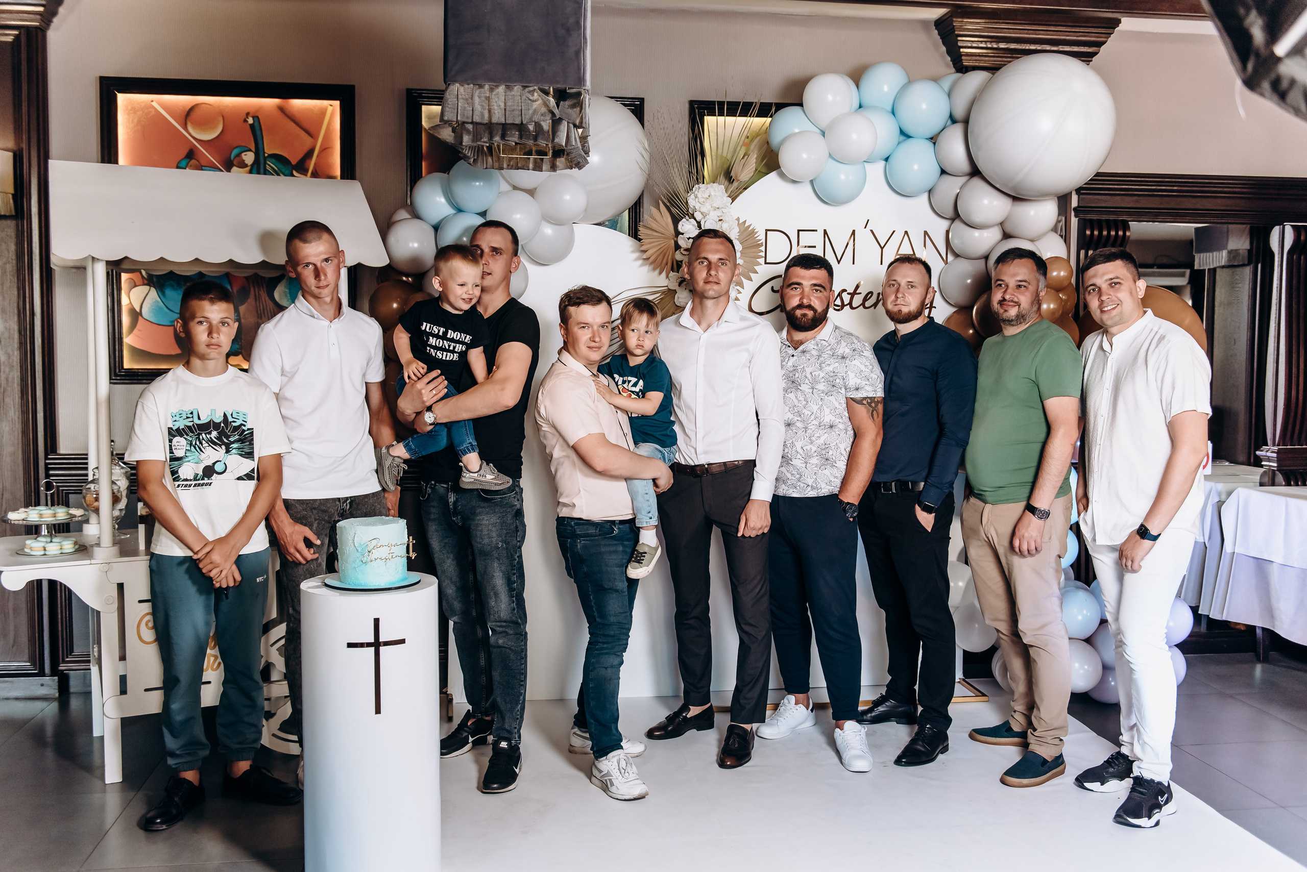 Хрещення Дем"яна. Весільний та сімейний фотограф Україна