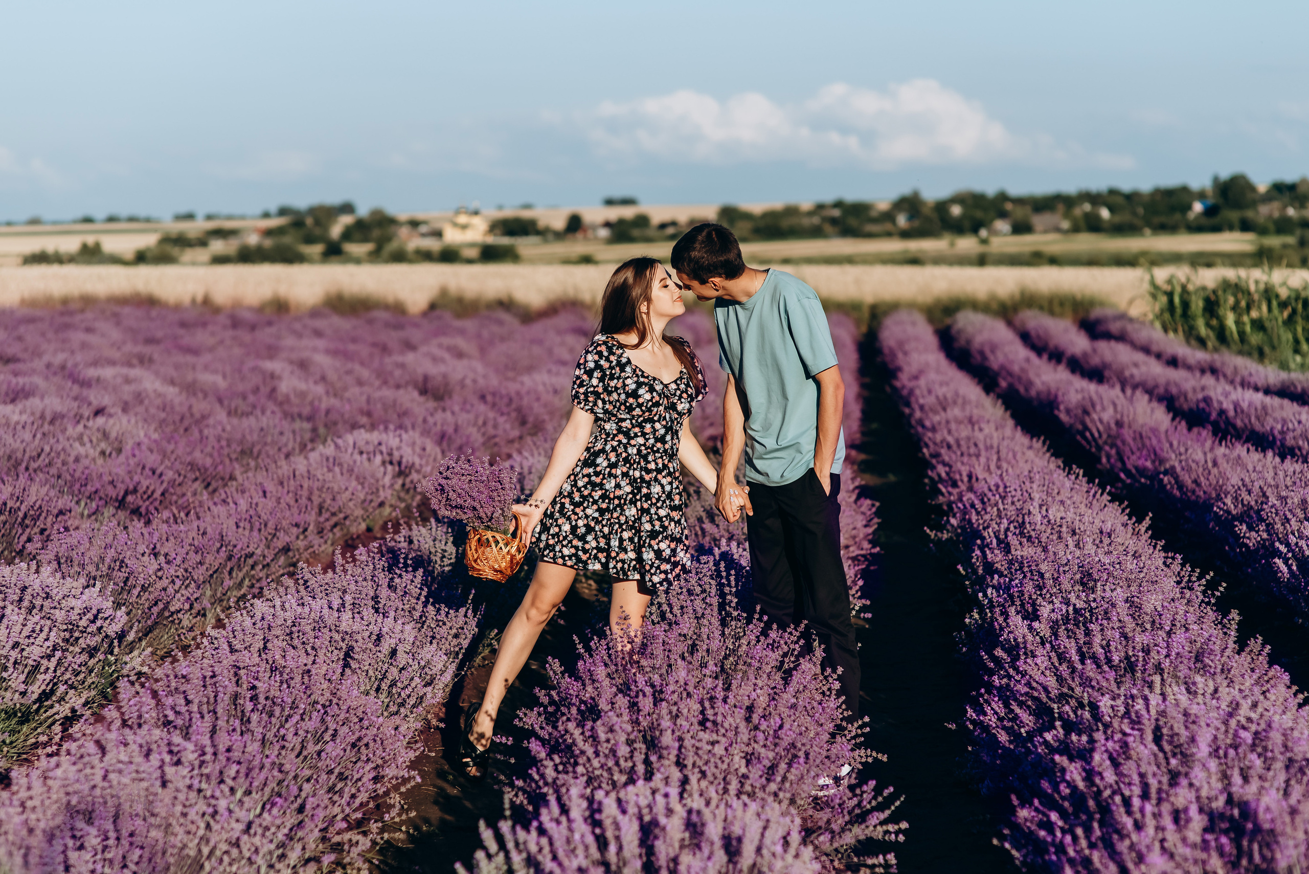 Таня і Діма лаванда. Весільний та сімейний фотограф Україна