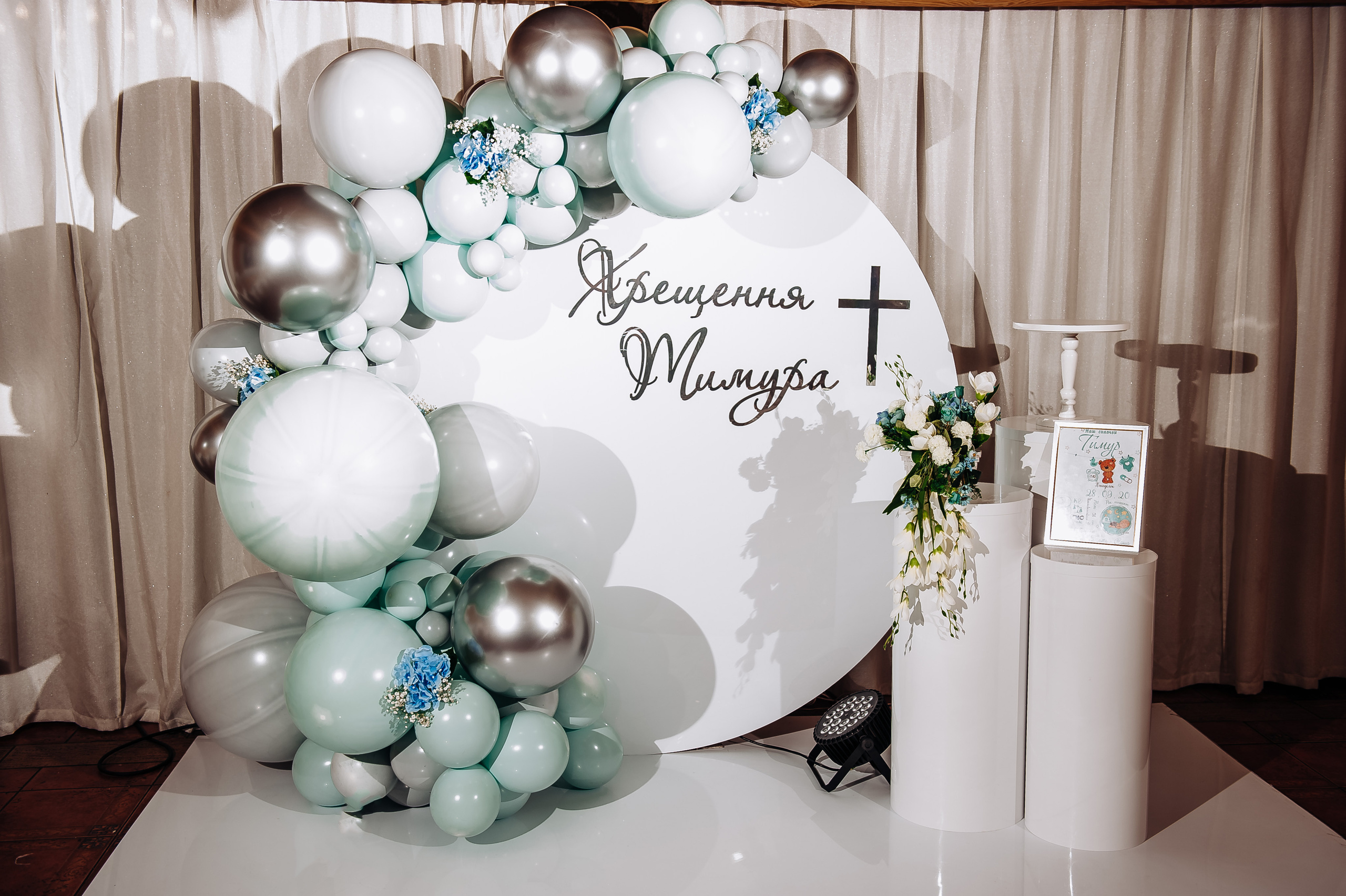 Таінство хрещення. Весільний та сімейний фотограф Україна