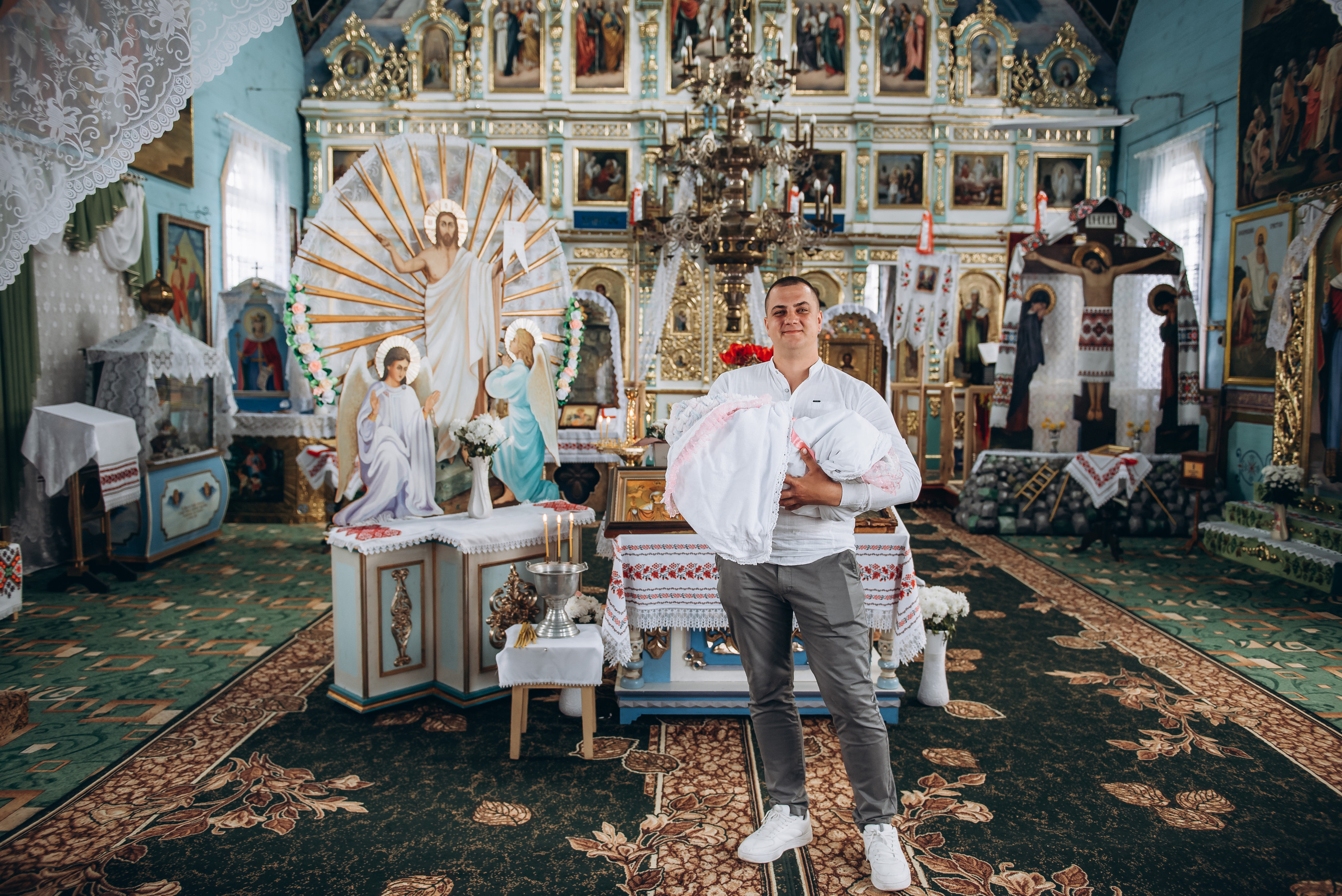 Таінство хрещення. Весільний та сімейний фотограф Україна