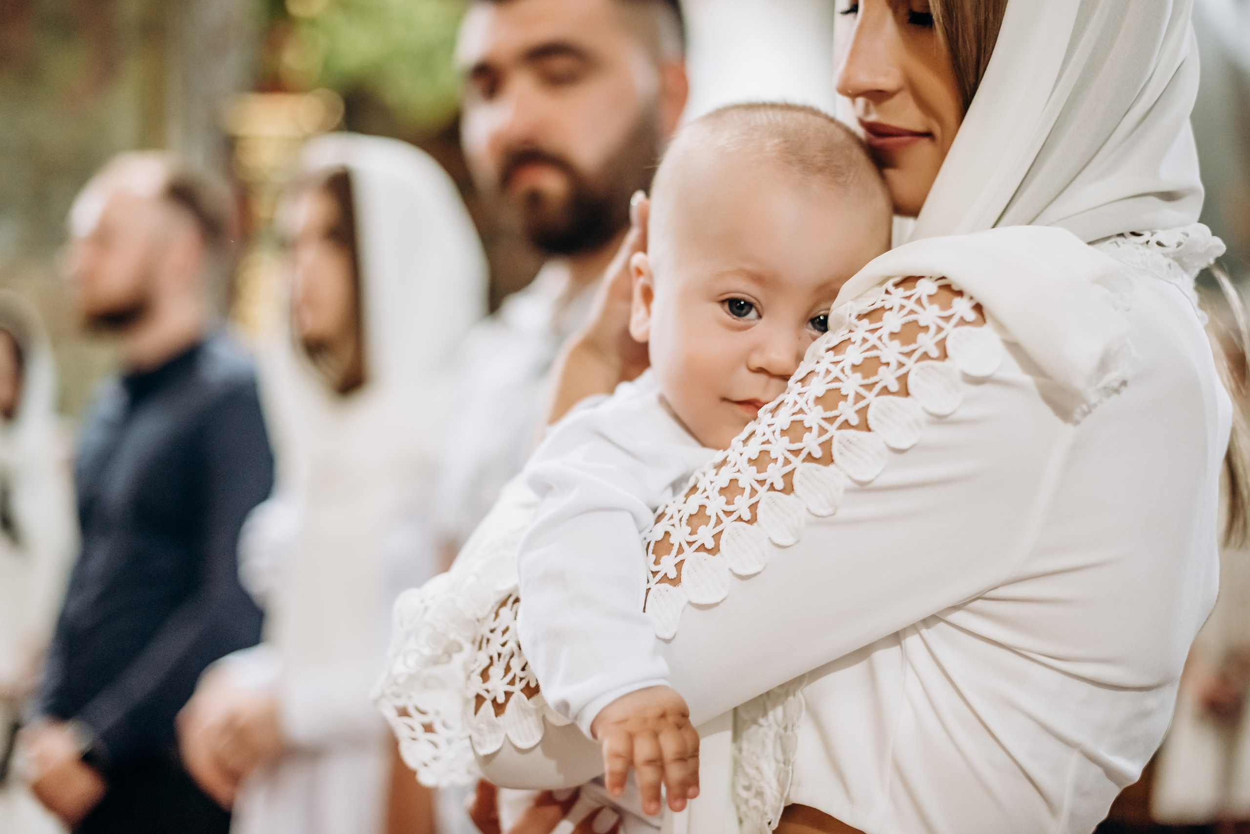 Хрещення Дем"яна. Весільний та сімейний фотограф Україна