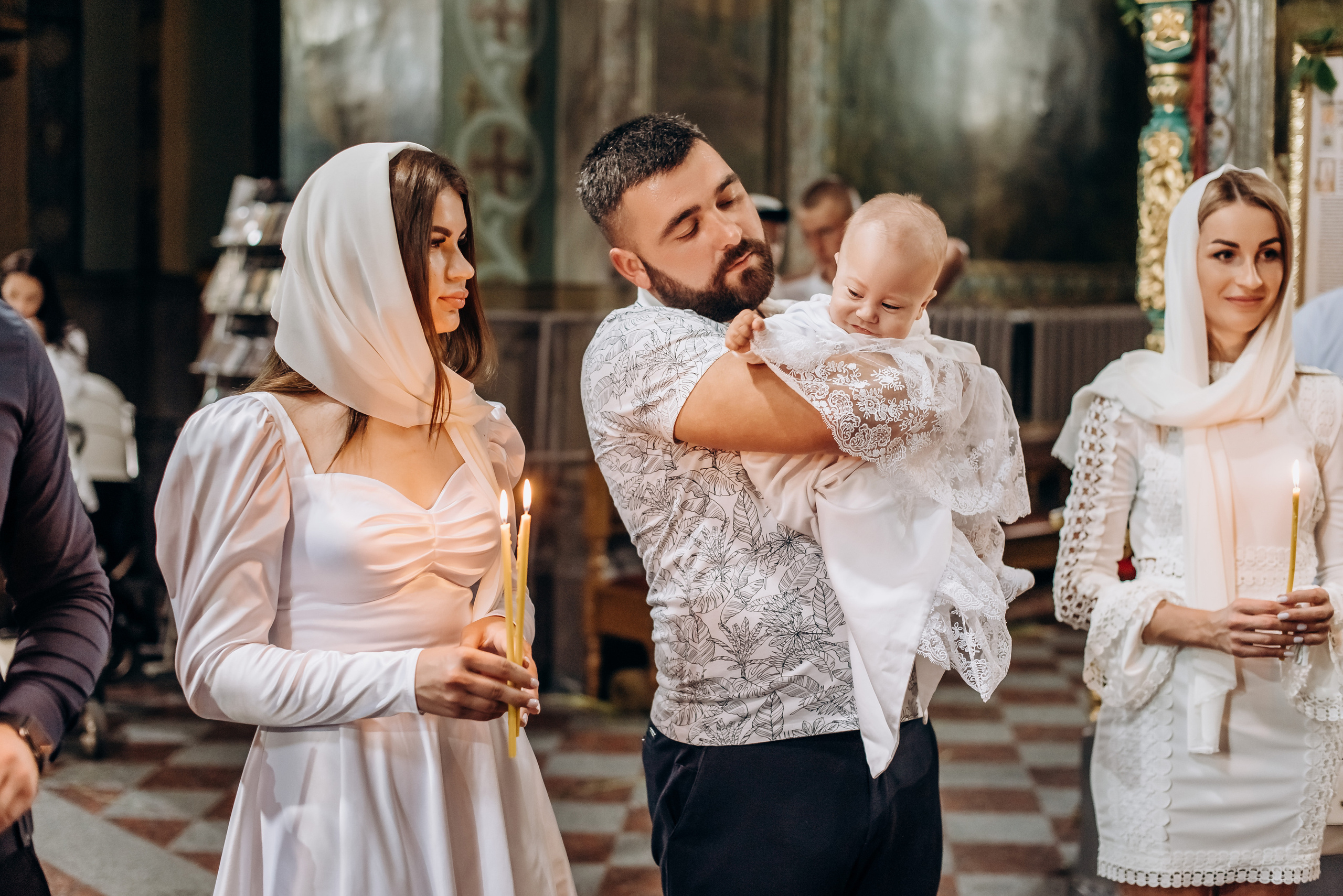 Хрещення Дем"яна. Весільний та сімейний фотограф Україна