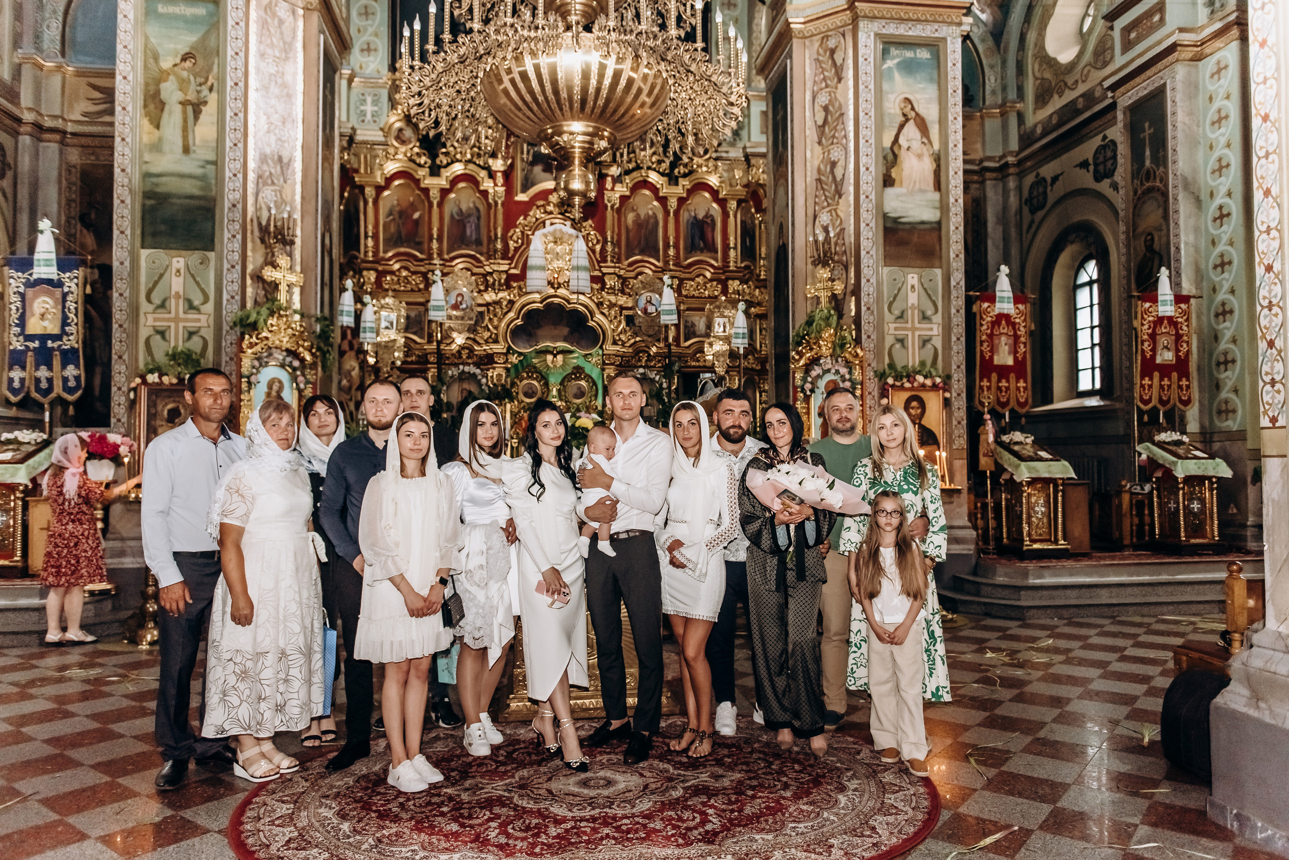 Хрещення Дем"яна. Весільний та сімейний фотограф Україна