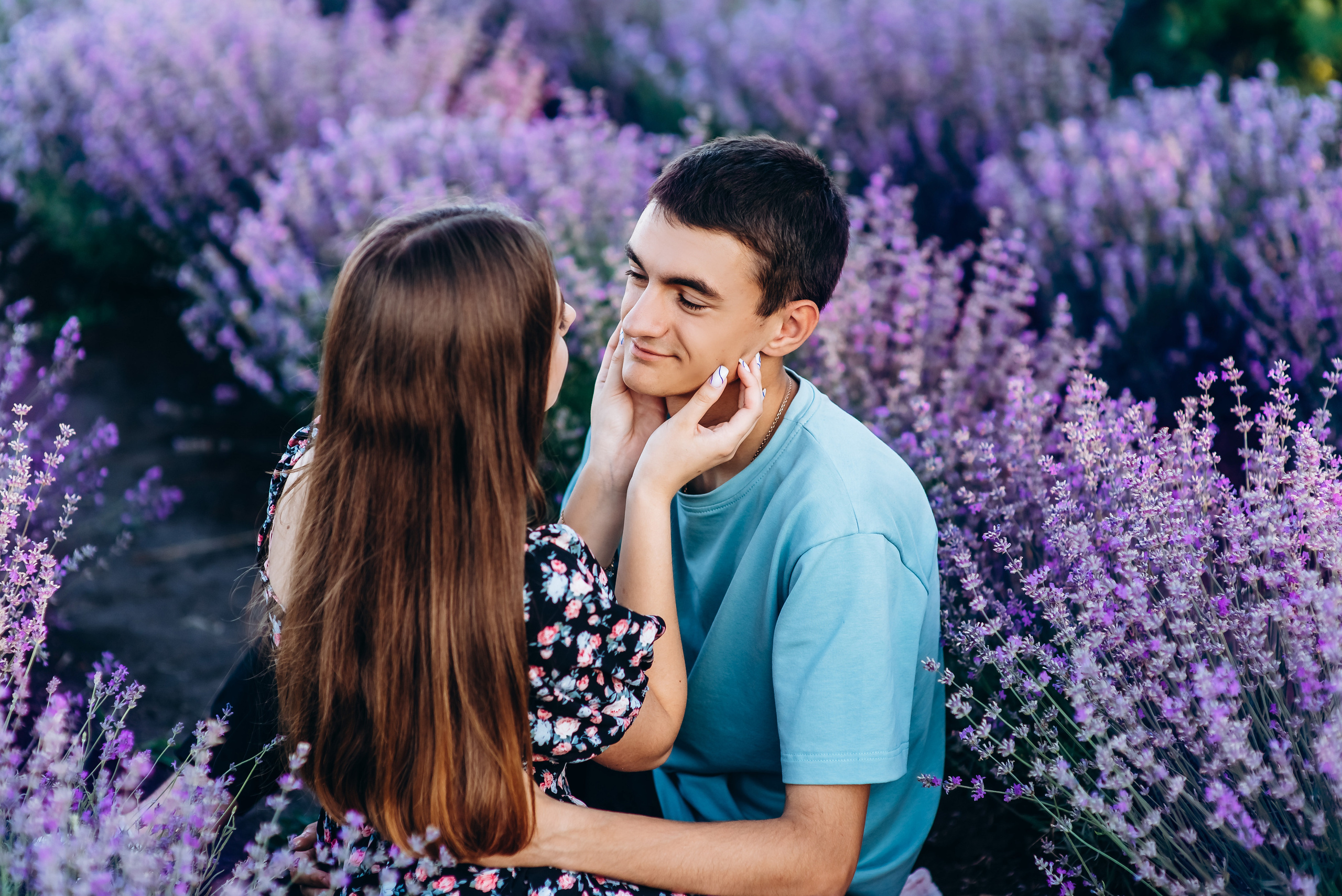 Таня і Діма лаванда. Весільний та сімейний фотограф Україна