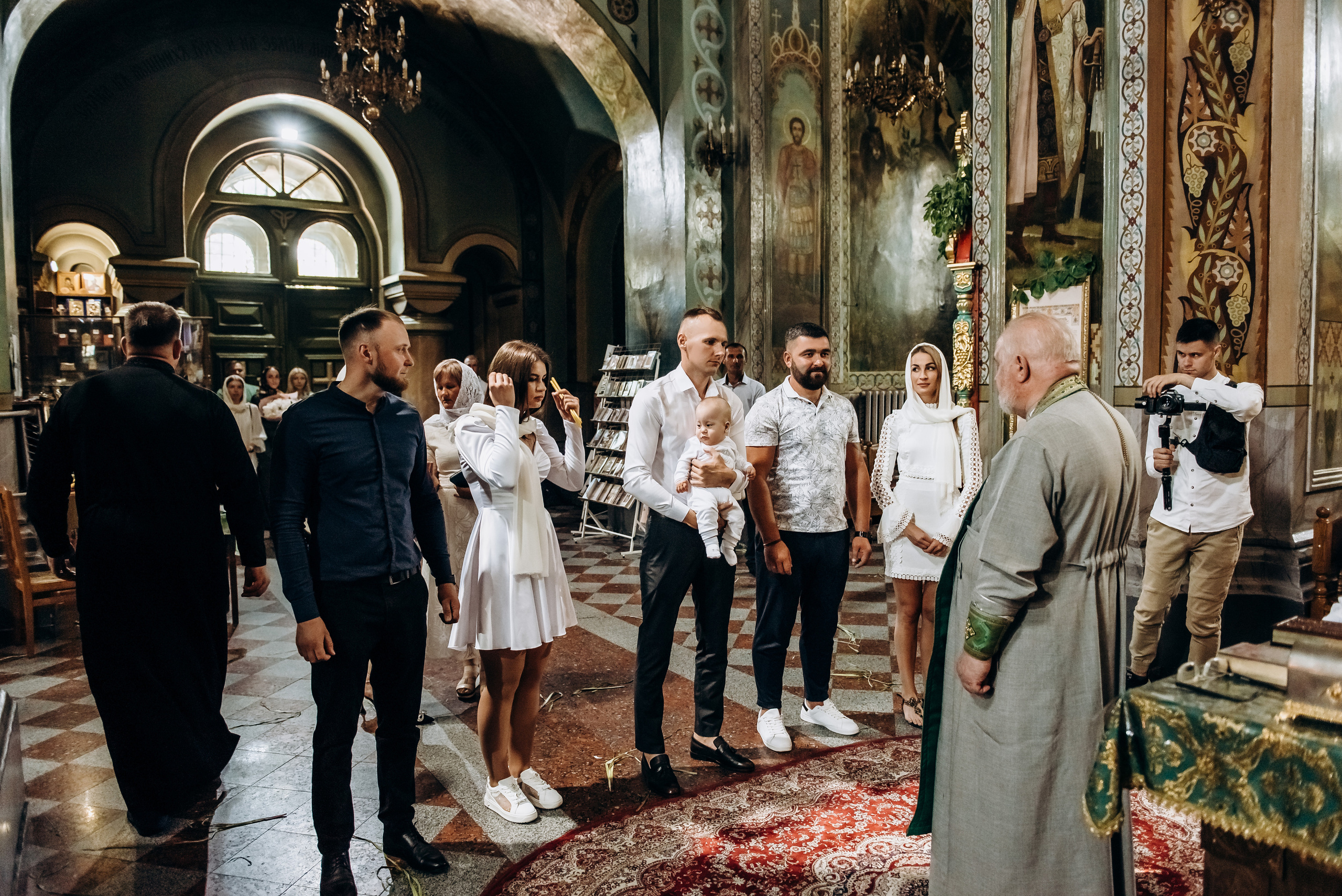 Хрещення Дем"яна. Весільний та сімейний фотограф Україна