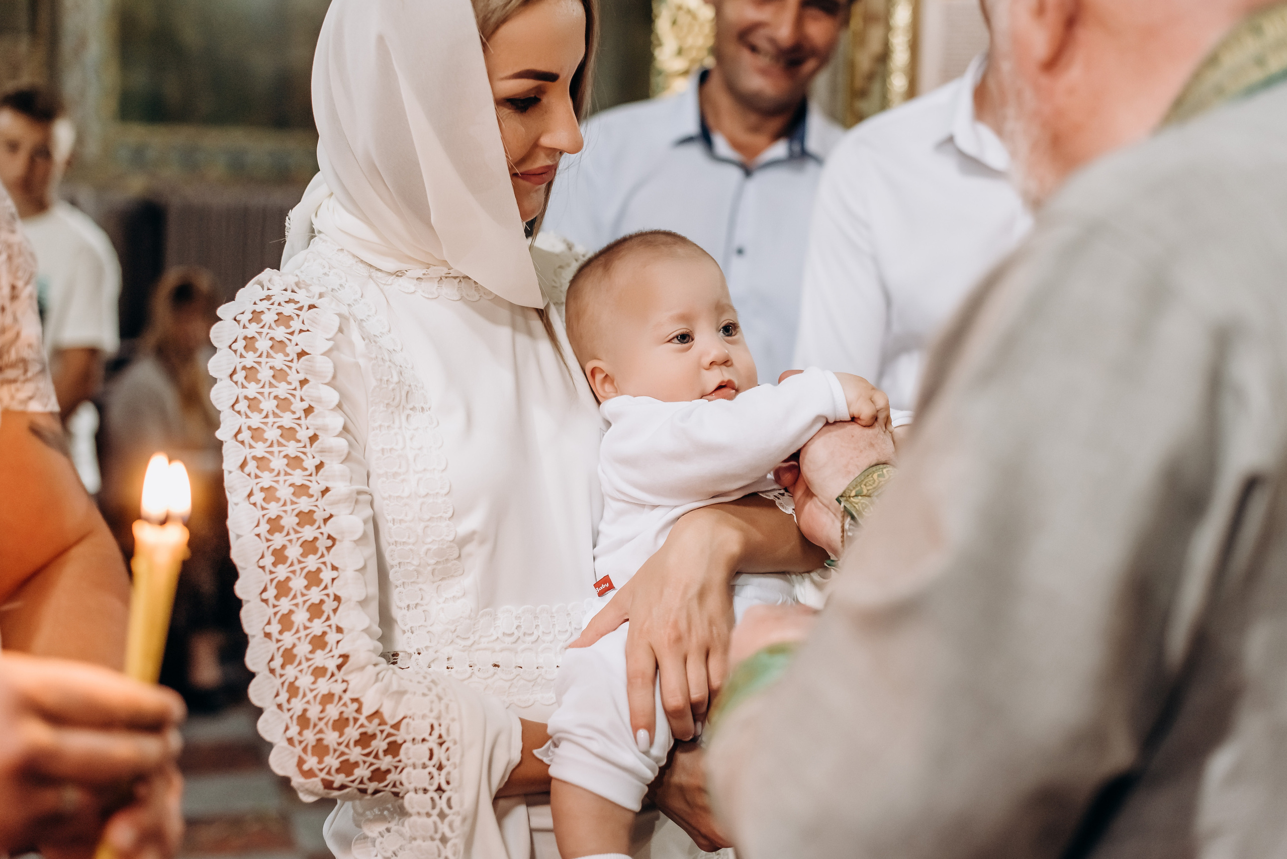 Хрещення Дем"яна. Весільний та сімейний фотограф Україна