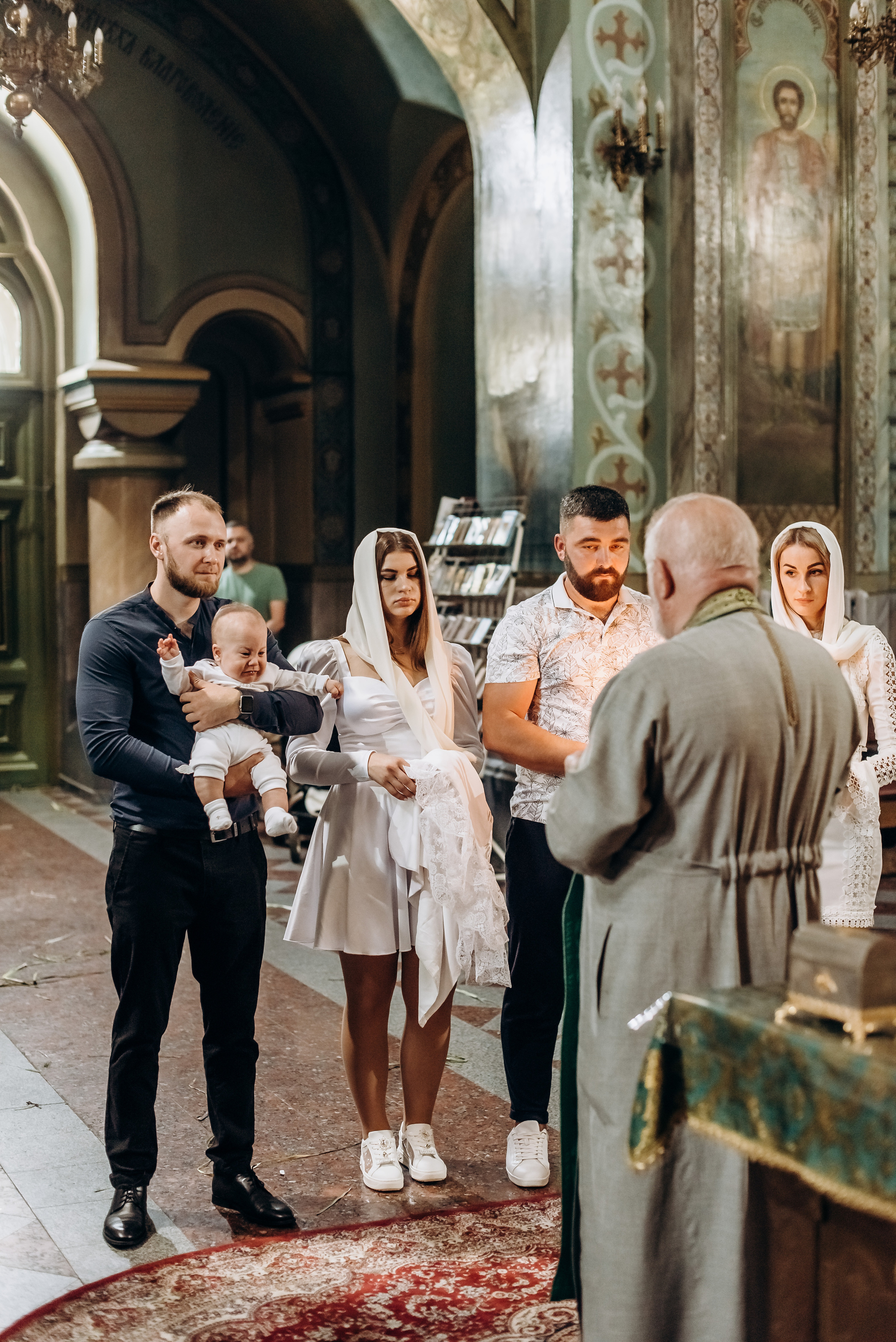 Хрещення Дем"яна. Весільний та сімейний фотограф Україна