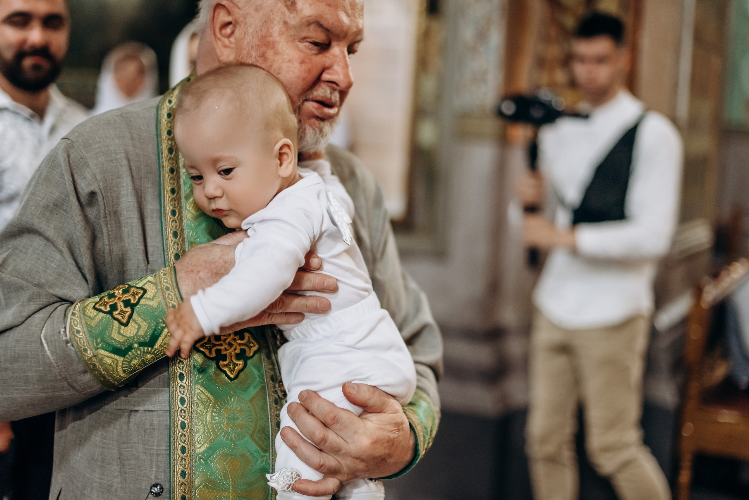 Хрещення Дем"яна. Весільний та сімейний фотограф Україна