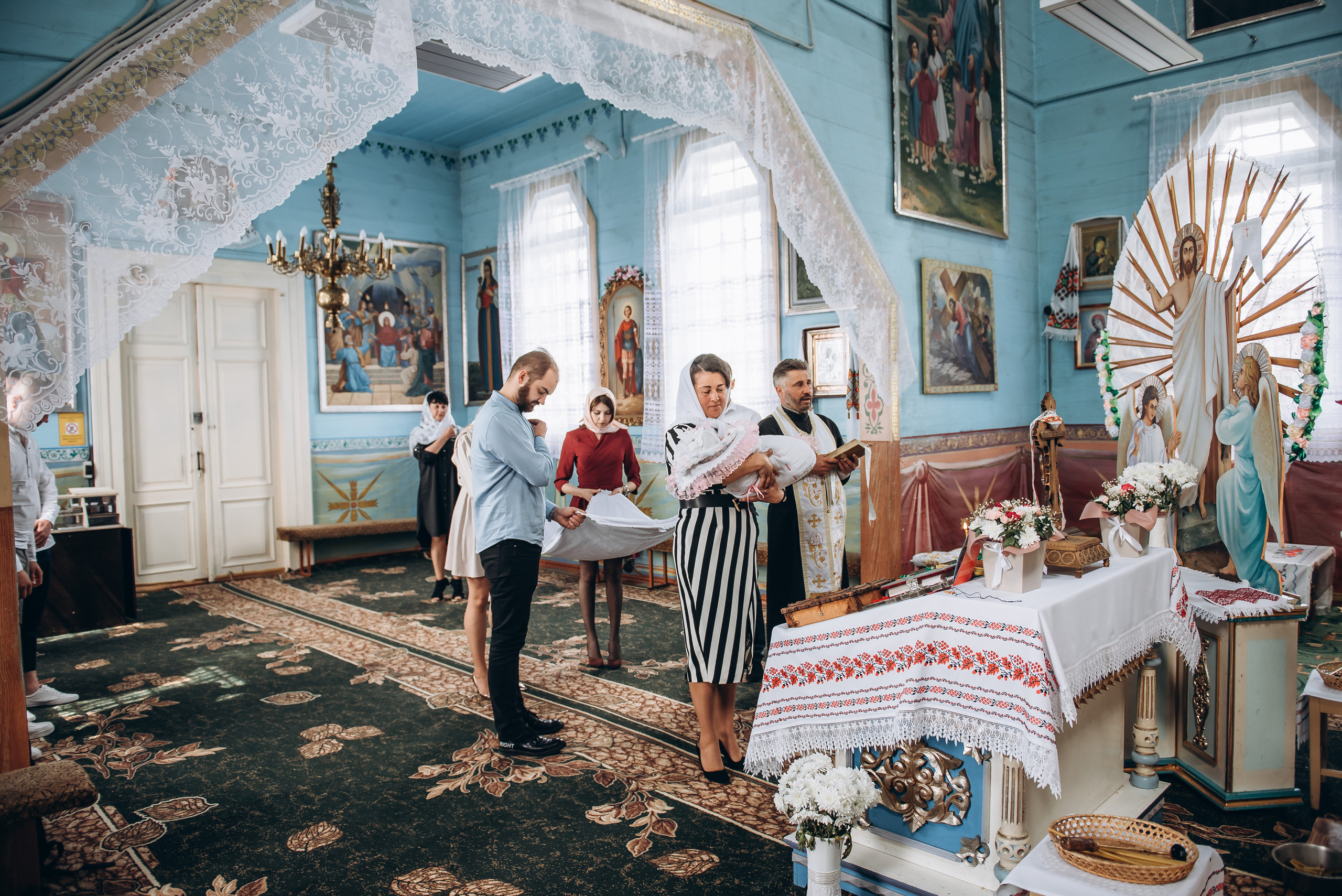 Таінство хрещення. Весільний та сімейний фотограф Україна