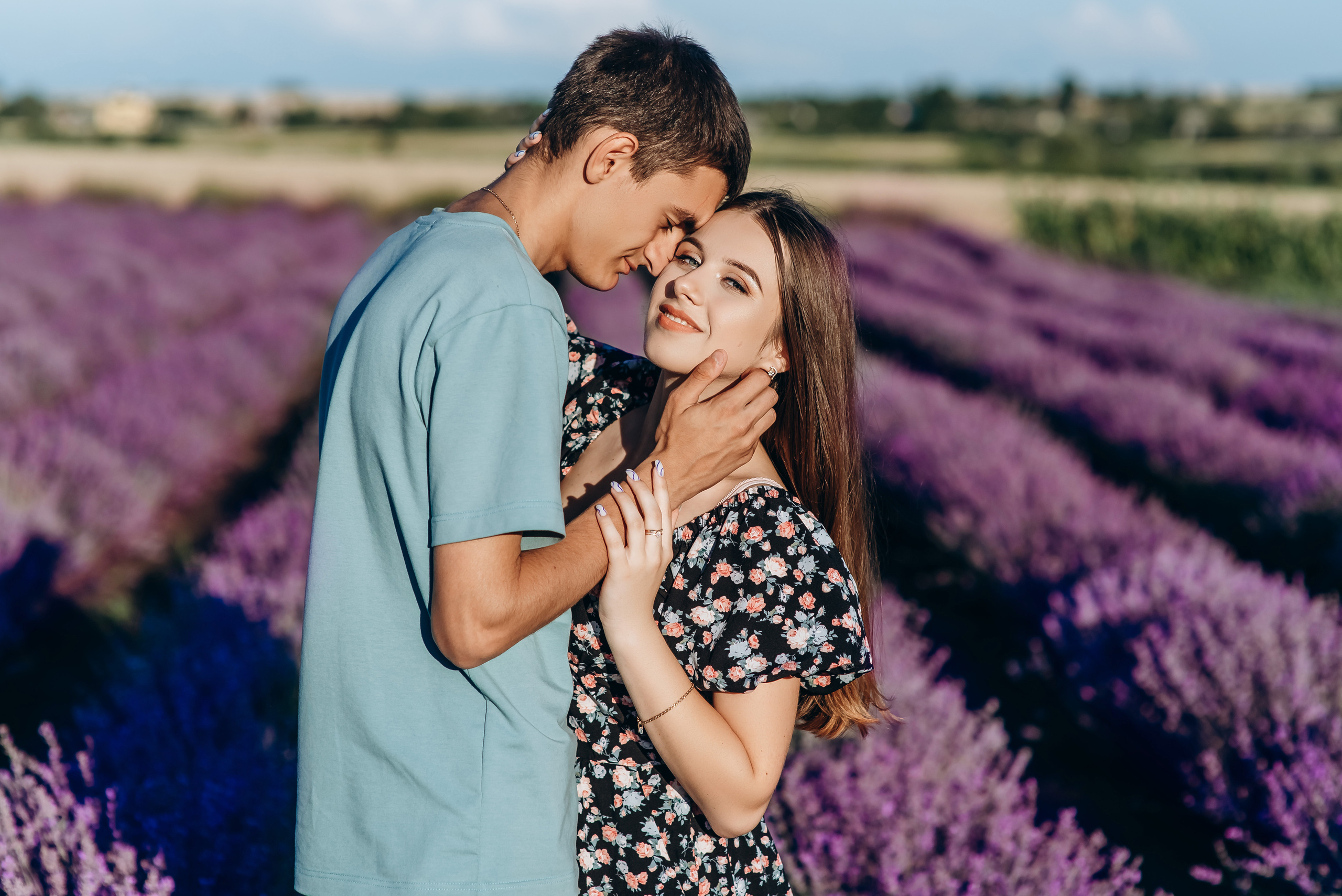 Таня і Діма лаванда. Весільний та сімейний фотограф Україна