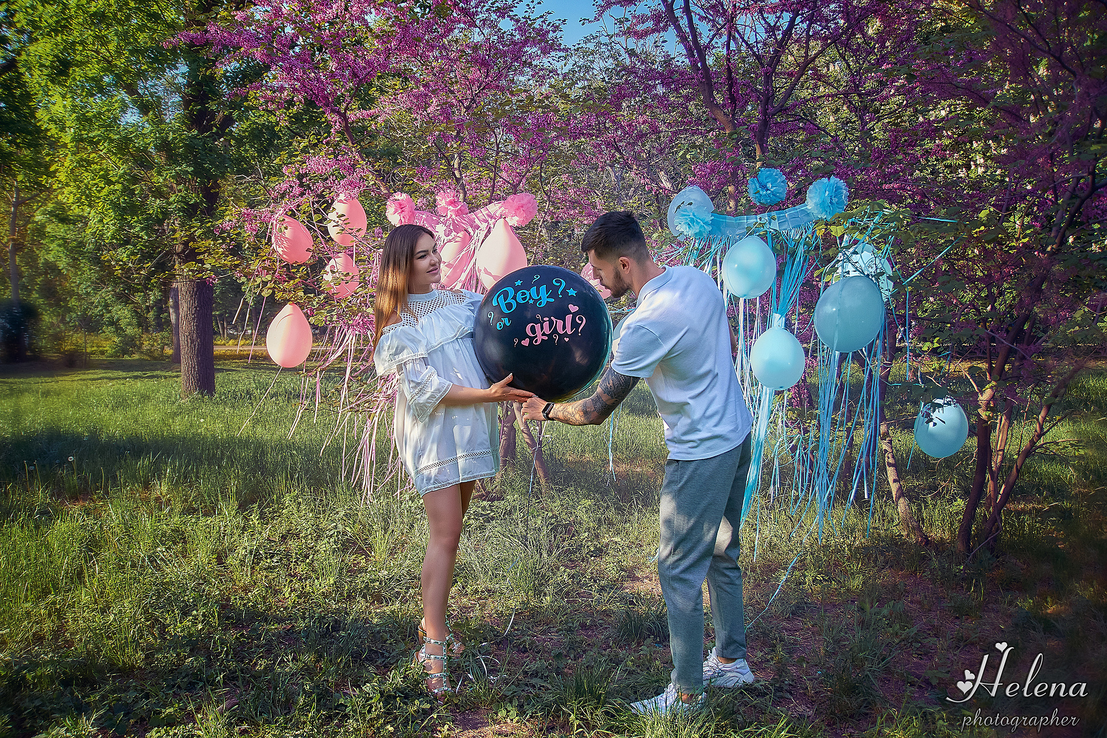 Gender Party Аня и Серёжа. Фотограф в Одессе, Киеве, Донецке Helena