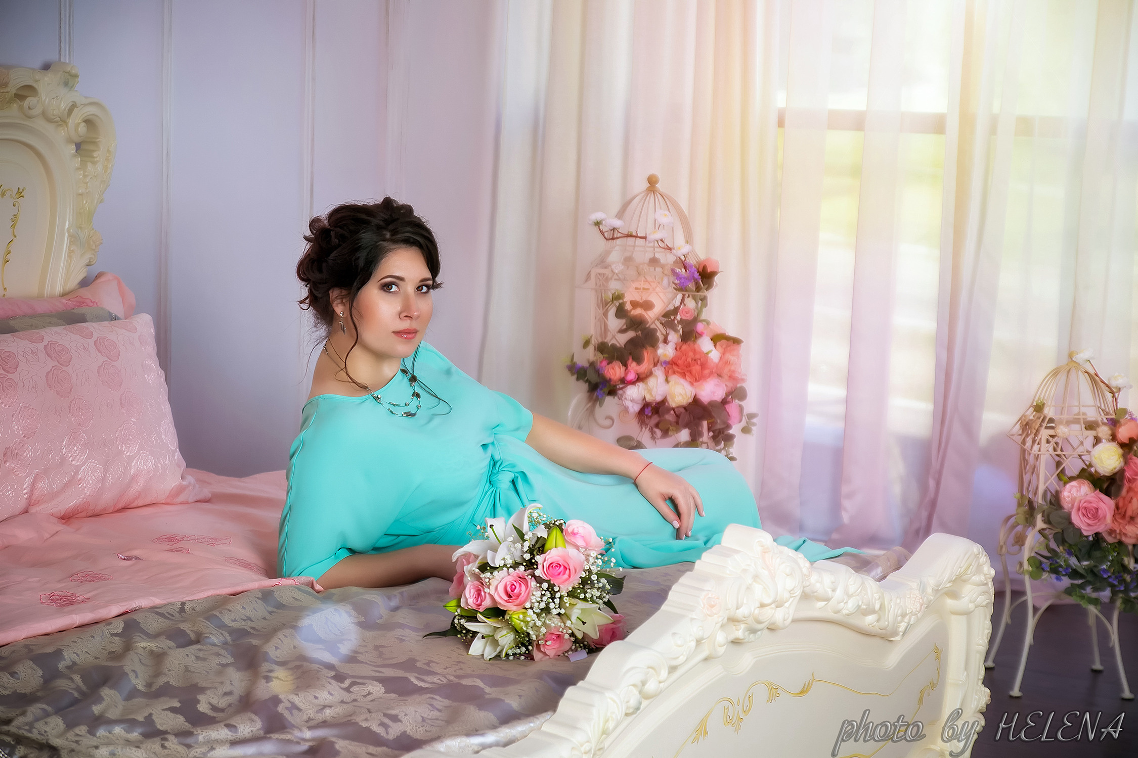 Студийная свадебная фотосессия. Фотограф в Одессе, Киеве, Донецке Helena