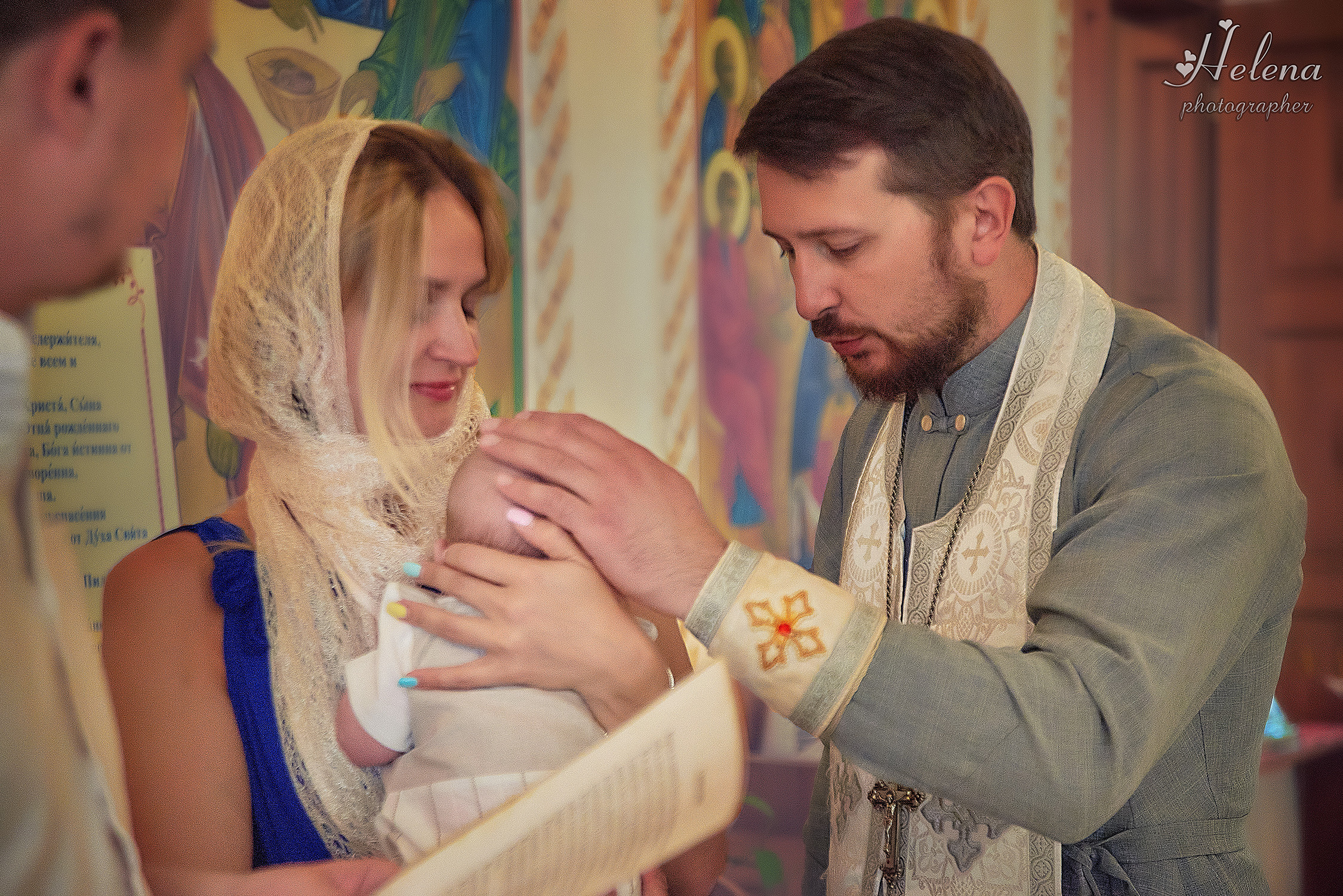 Крещение Давид. Фотограф в Одессе, Киеве, Донецке Helena