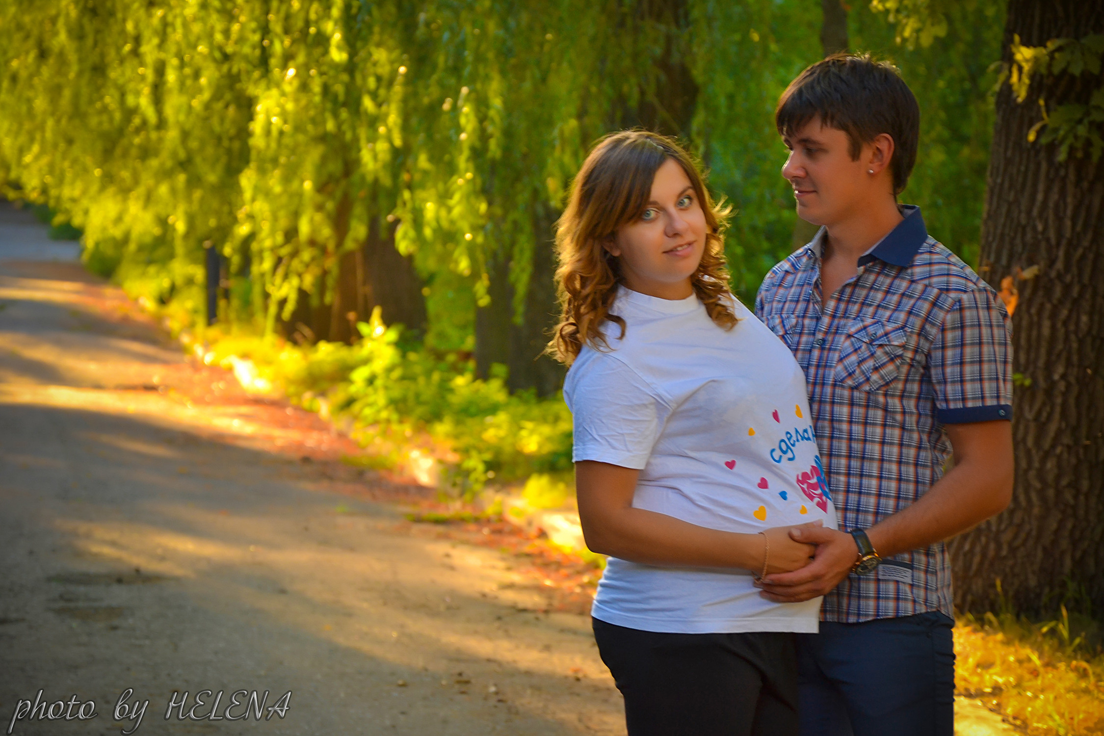 Фотосессия в  беременности на природе. Фотограф в Одессе, Киеве, Донецке Helena