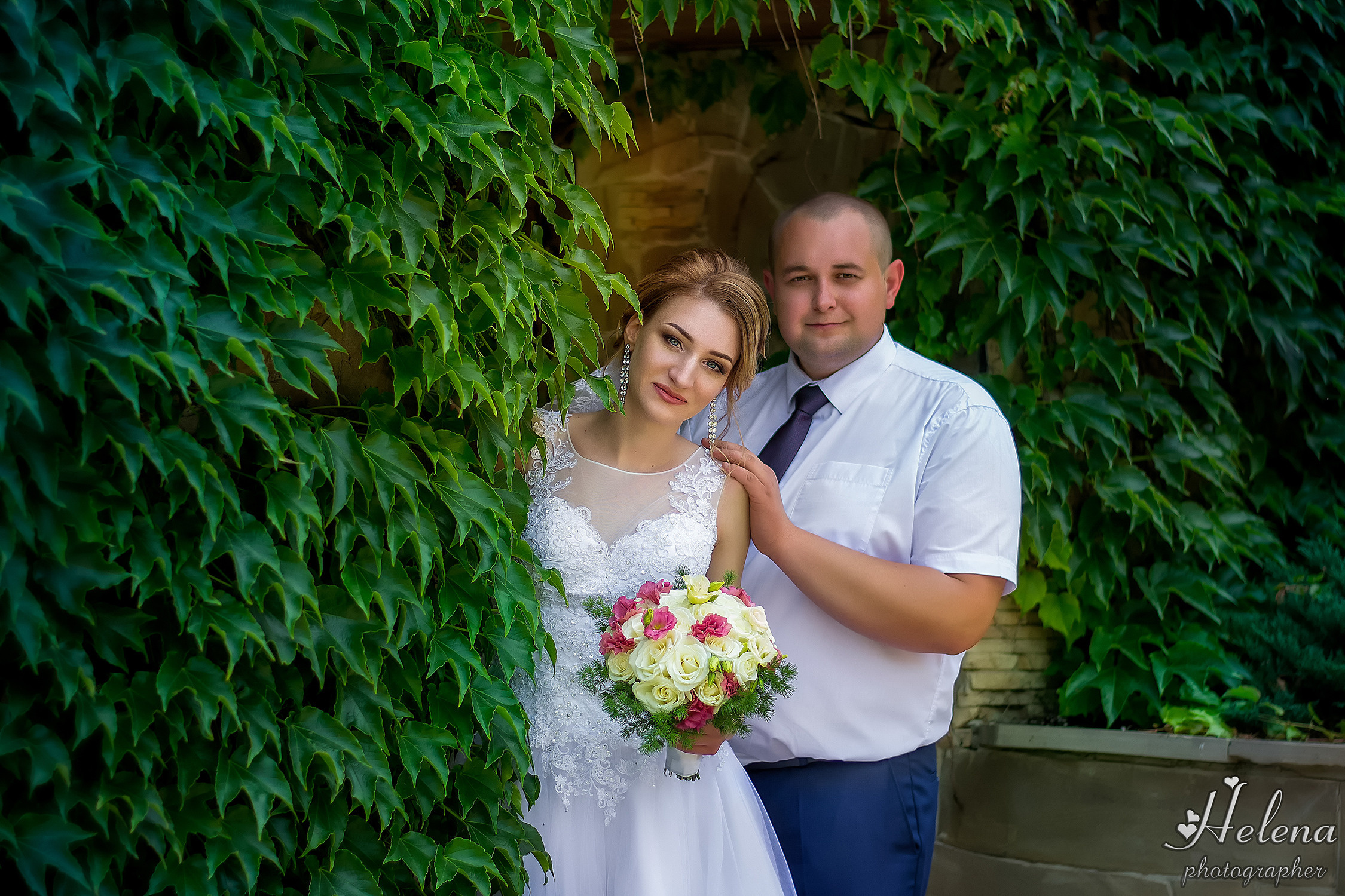 Летняя свадебная фотосессия. Фотограф в Одессе, Киеве, Донецке Helena