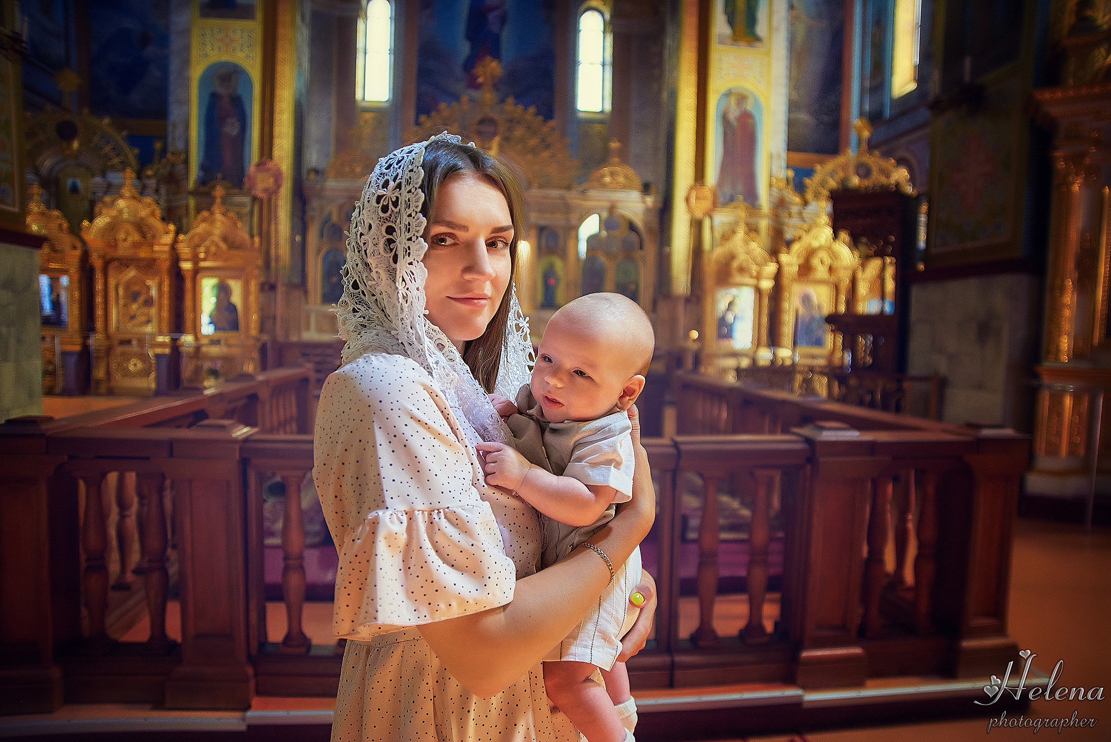 Крещение Давид. Фотограф в Одессе, Киеве, Донецке Helena