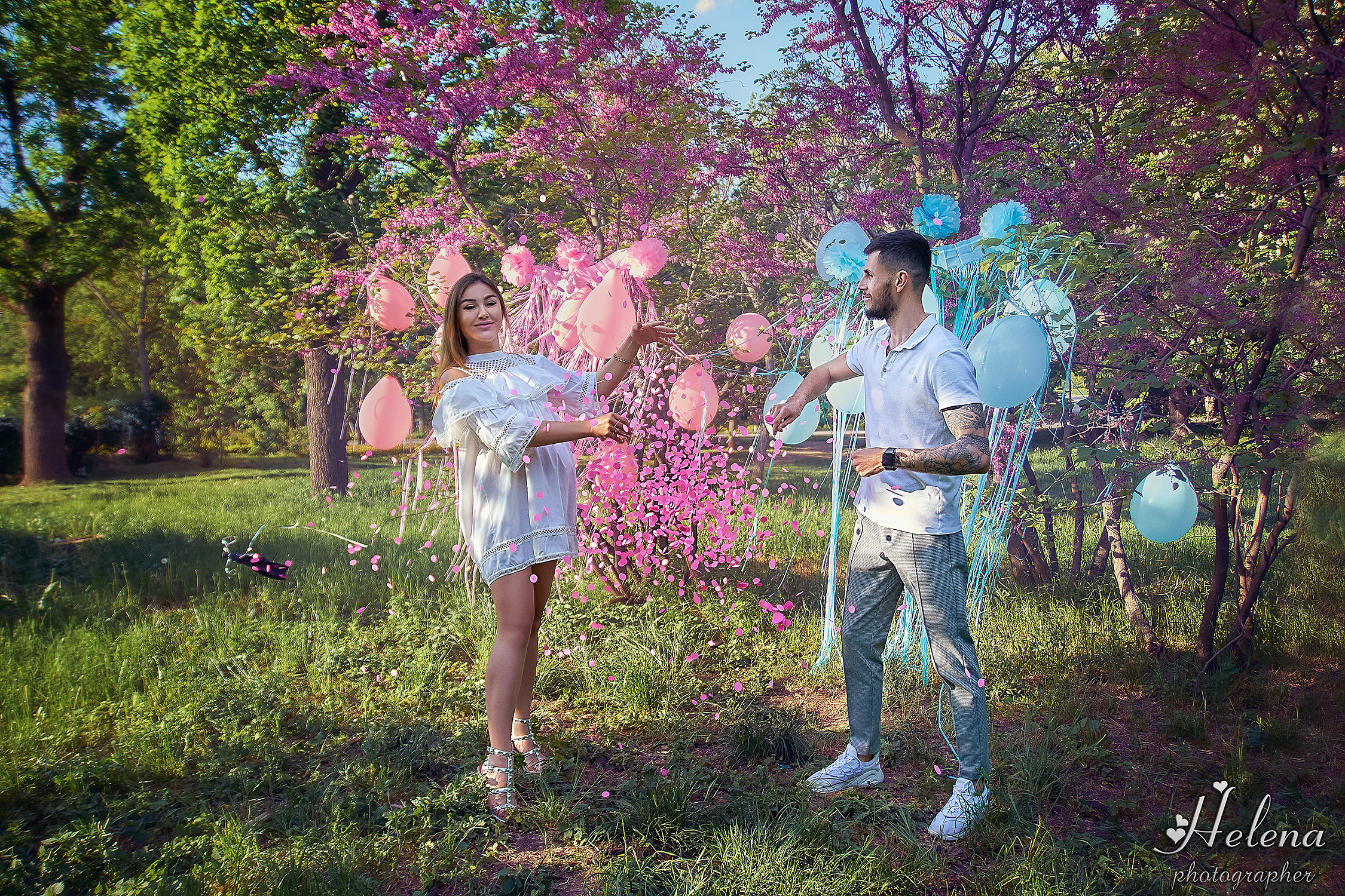 Gender Party Аня и Серёжа. Фотограф в Одессе, Киеве, Донецке Helena