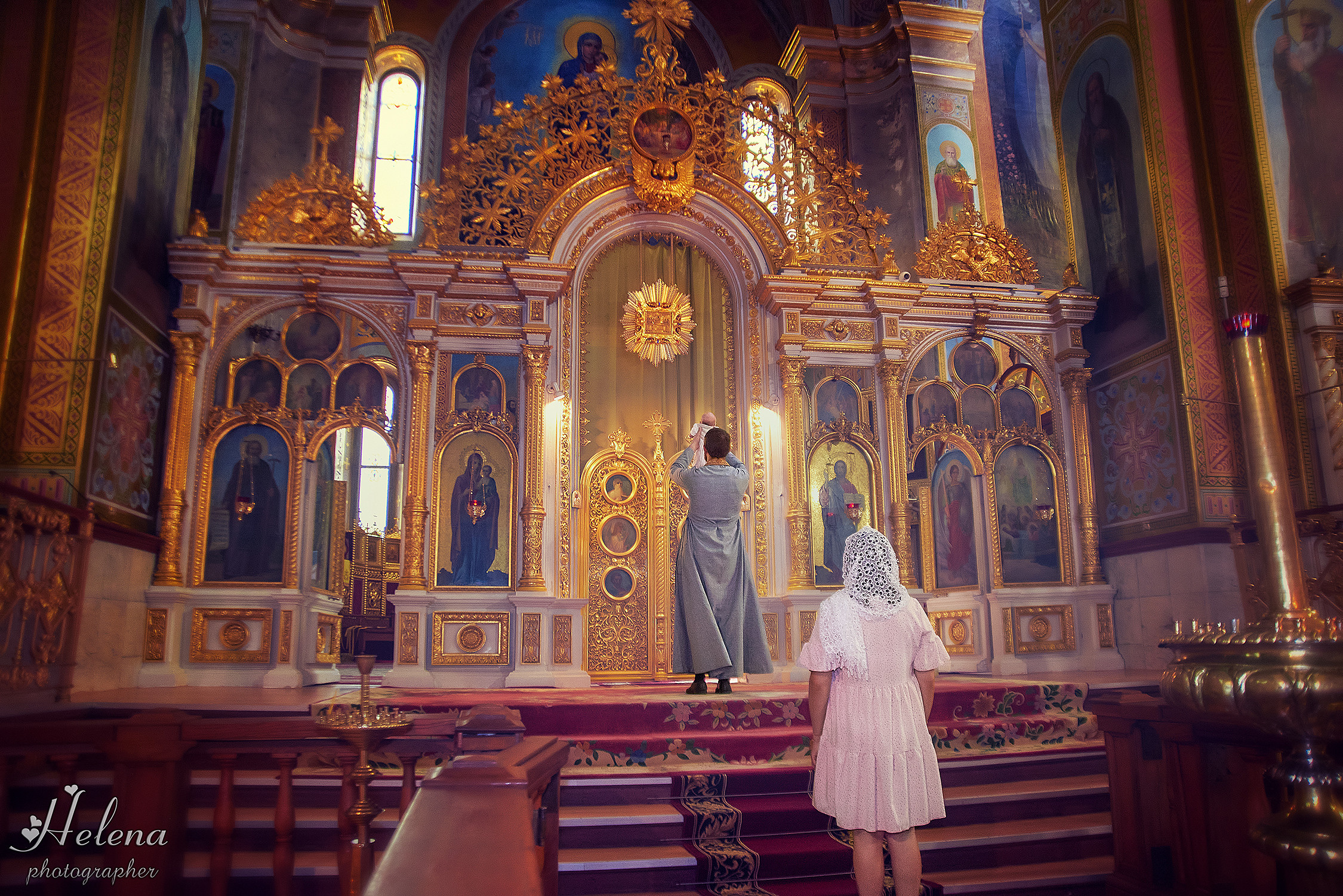 Крещение Давид. Фотограф в Одессе, Киеве, Донецке Helena