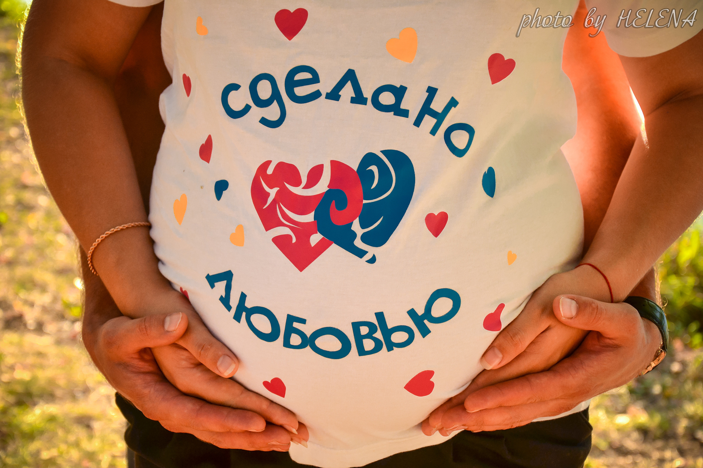 Фотосессия в  беременности на природе. Фотограф в Одессе, Киеве, Донецке Helena