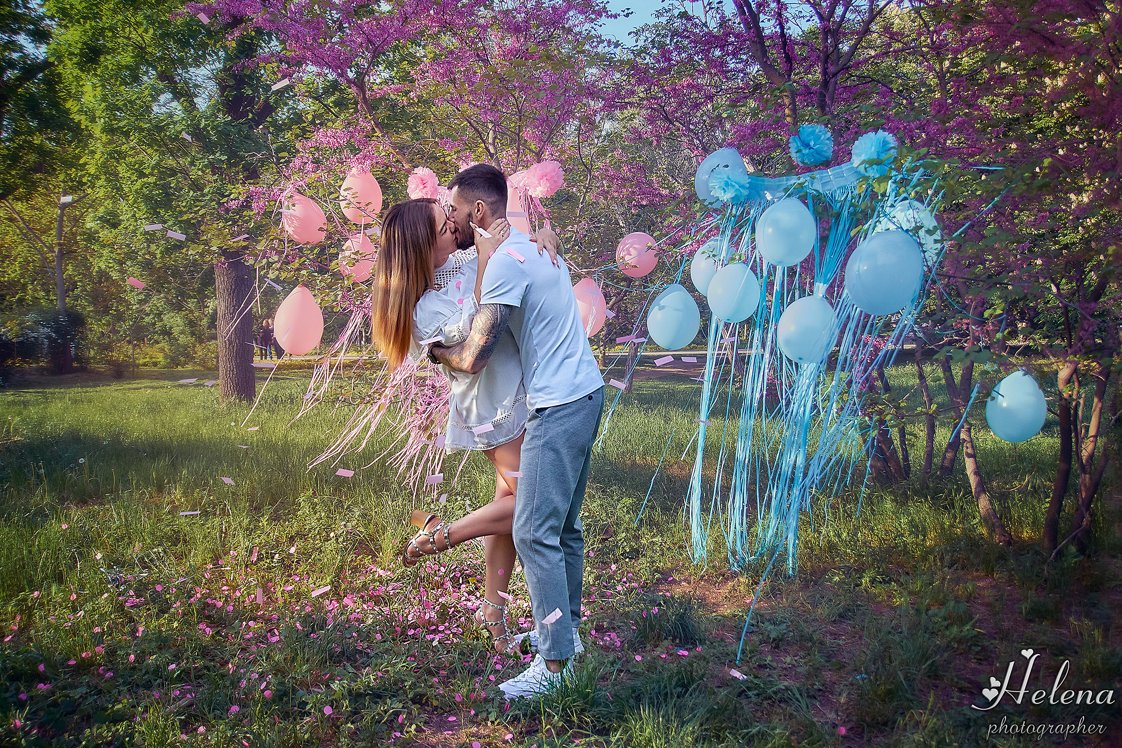 Gender Party Аня и Серёжа. Фотограф в Одессе, Киеве, Донецке Helena