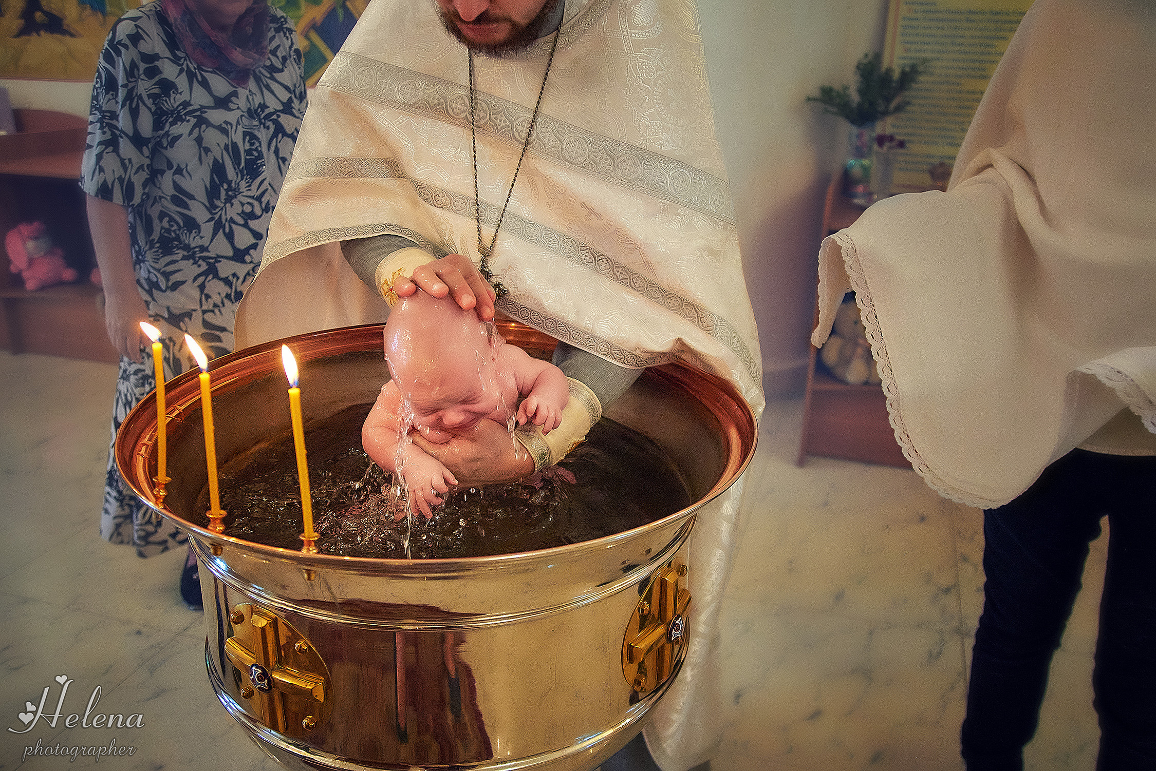 Крещение Давид. Фотограф в Одессе, Киеве, Донецке Helena