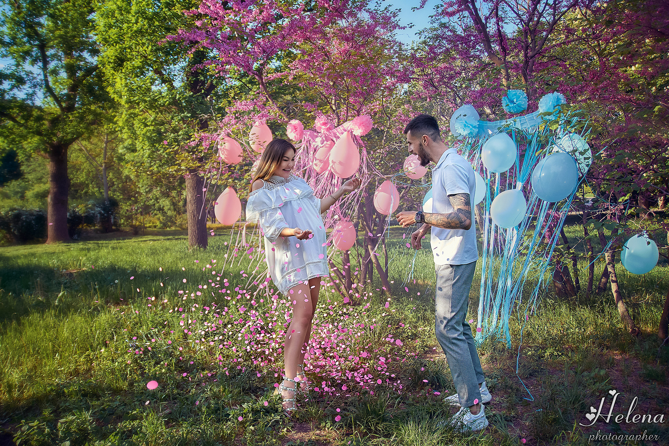 Gender Party Аня и Серёжа. Фотограф в Одессе, Киеве, Донецке Helena