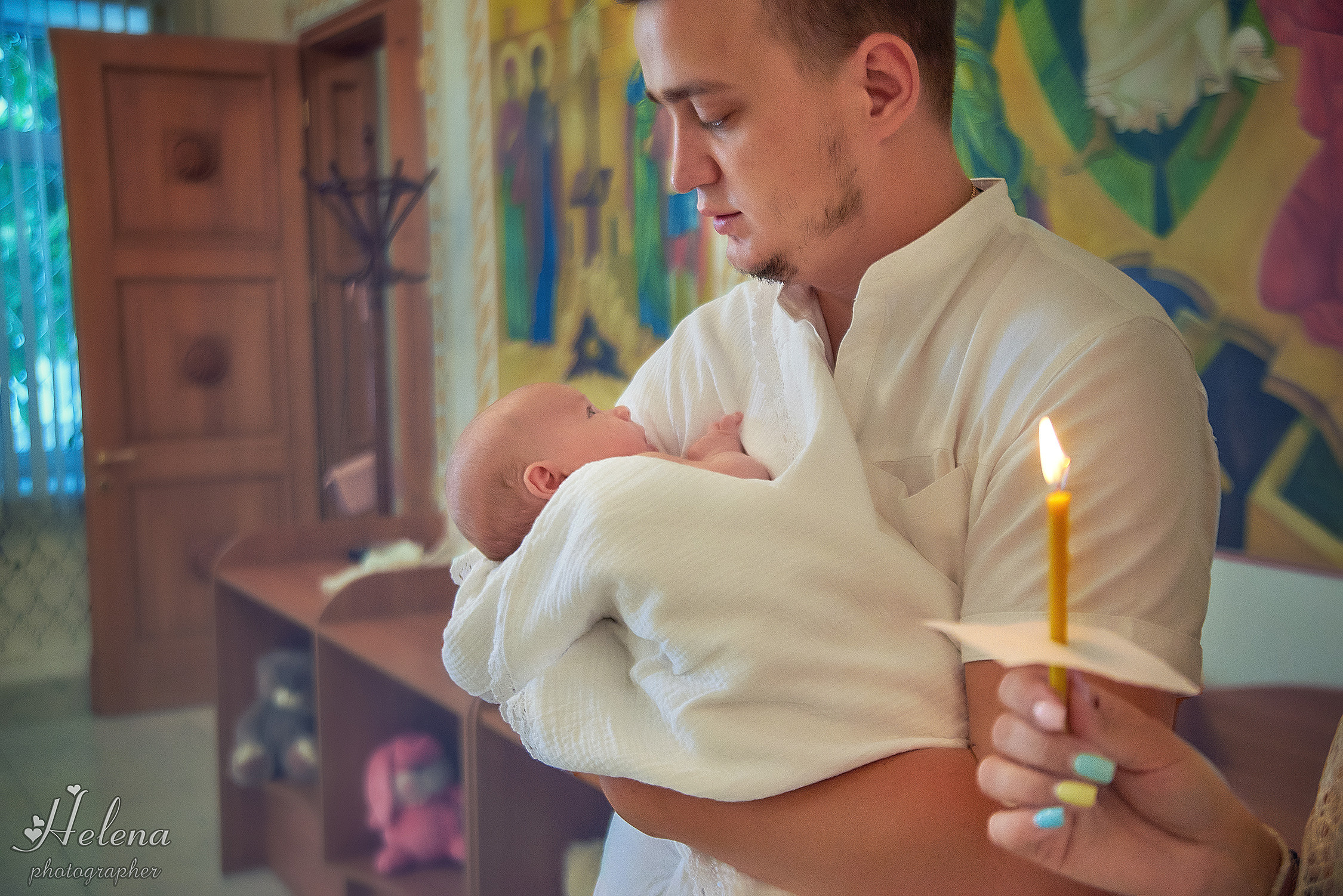 Крещение Давида. Фотограф в Одессе, Киеве, Донецке Helena