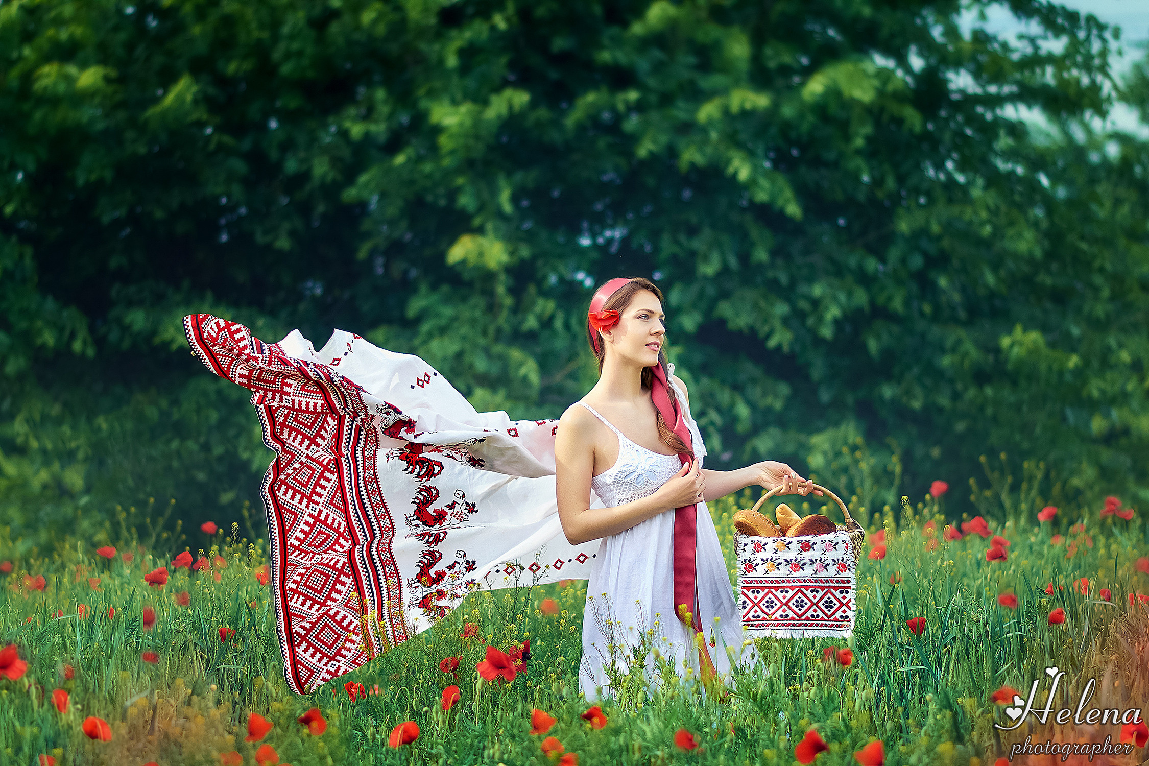 Маковый день с Дианой. Фотограф в Одессе, Киеве, Донецке Helena