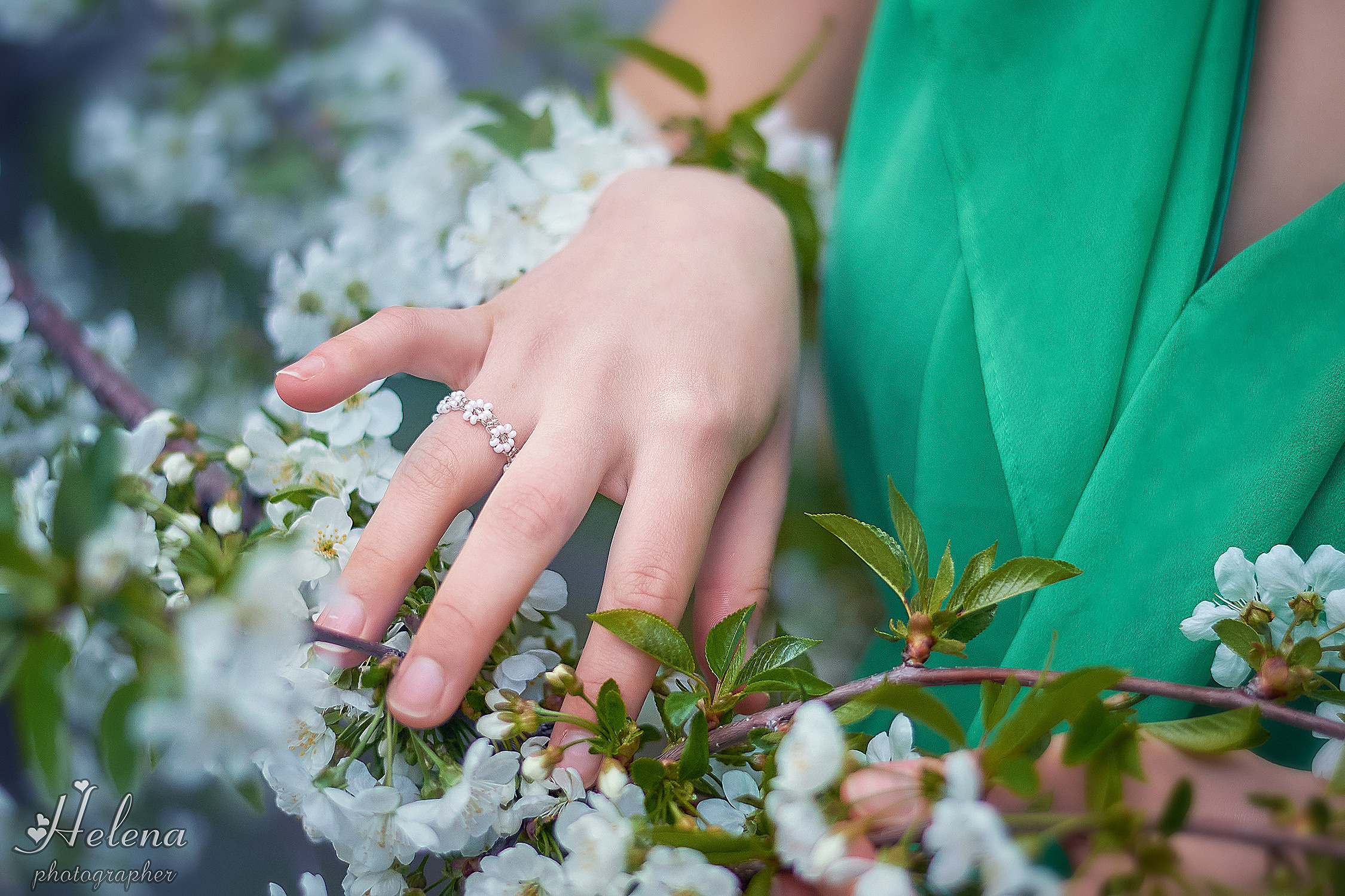 Фотосессия в цветении. Фотограф в Одессе, Киеве, Донецке Helena