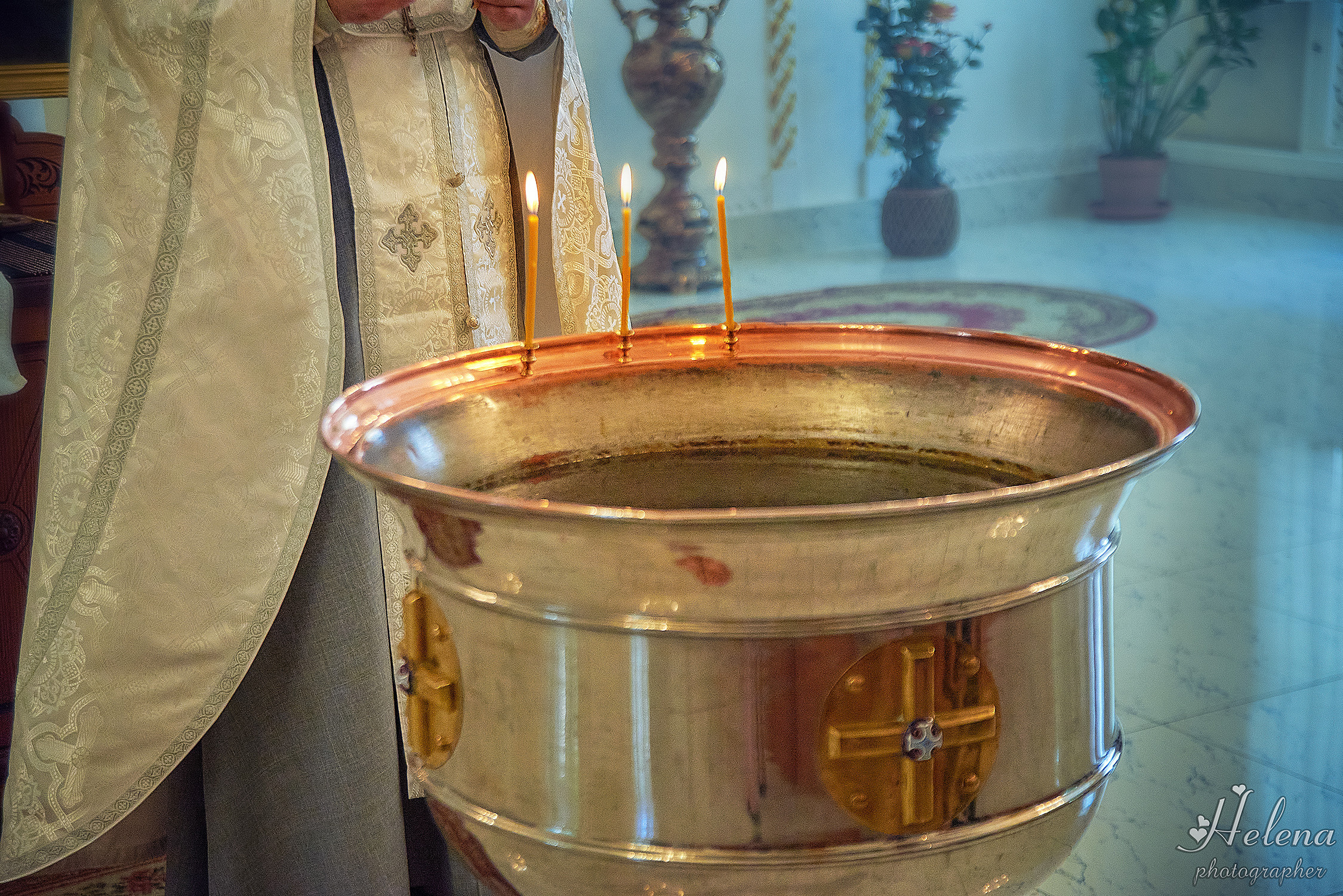 Крещение Давид. Фотограф в Одессе, Киеве, Донецке Helena