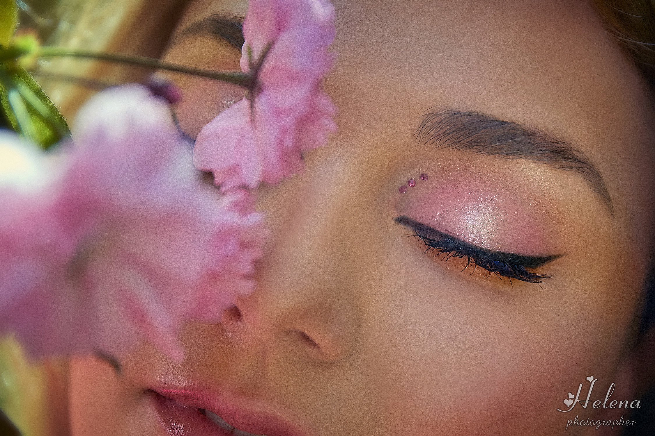 Воздущная съёмка в сакуре для Анастасии. Фотограф в Одессе, Киеве, Донецке Helena